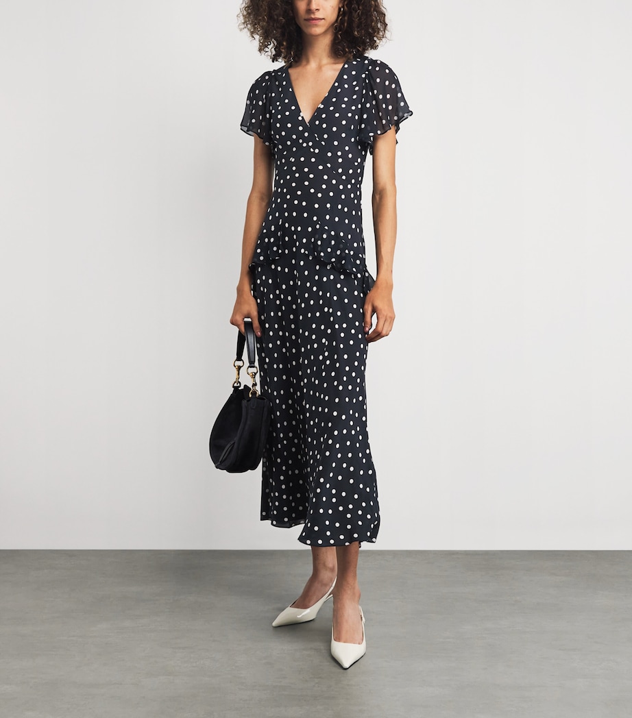 Rixo Silk Evie Maxi Dress Harrods SE - Main Image