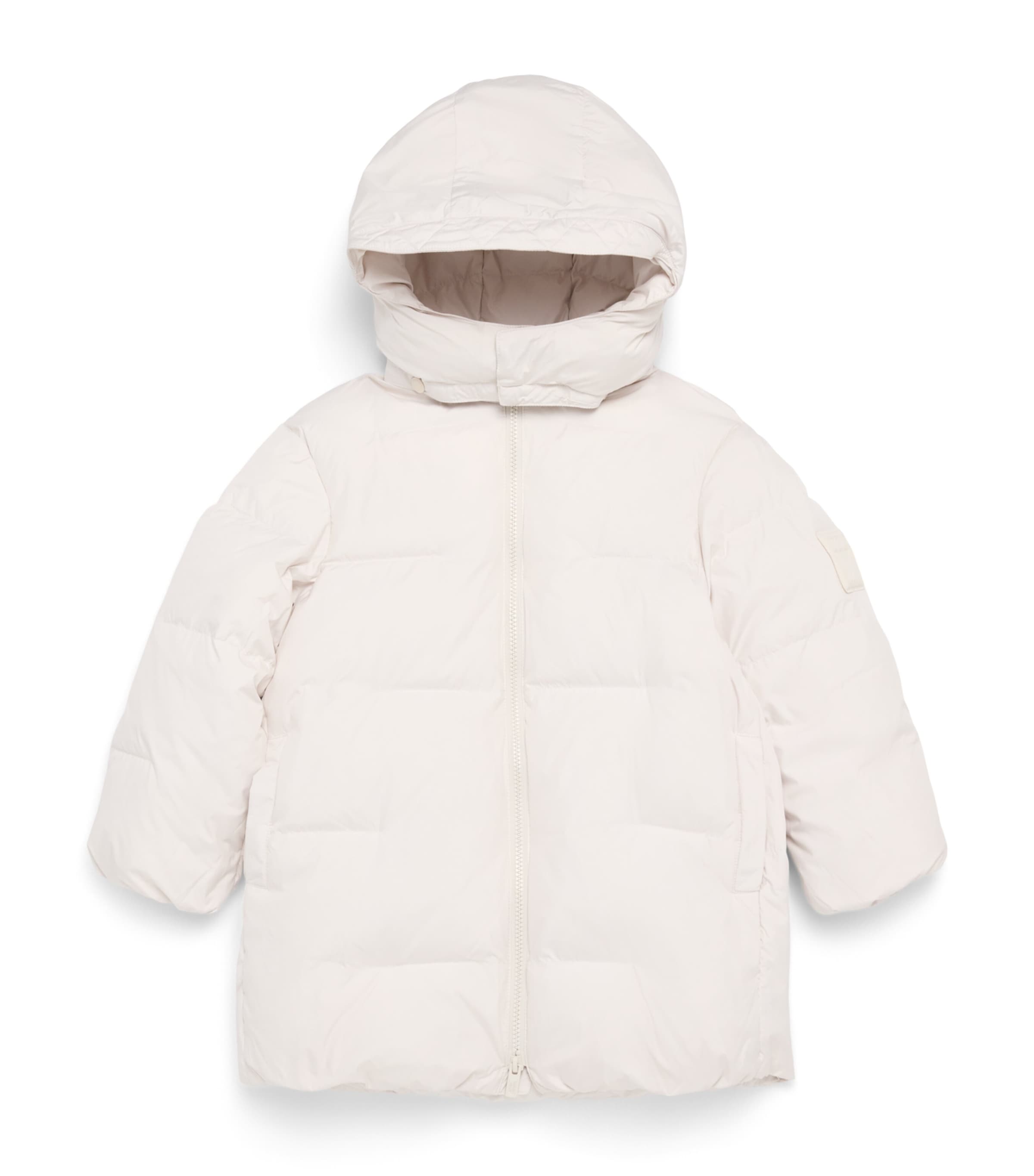 Emporio Armani Kids Giacca Puffer Jacket White Sand Image 1