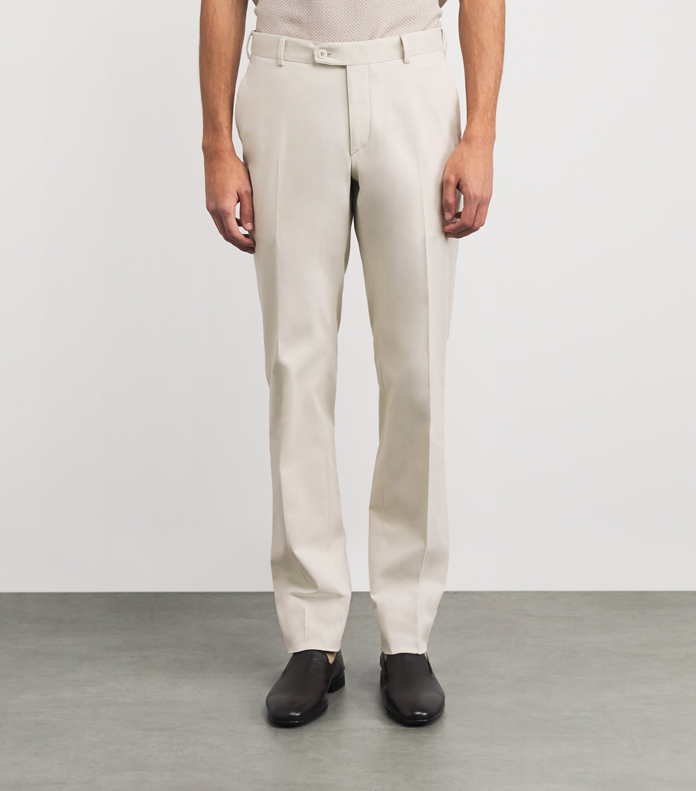 Brioni Mens Wool Tailored Trousers Image 4