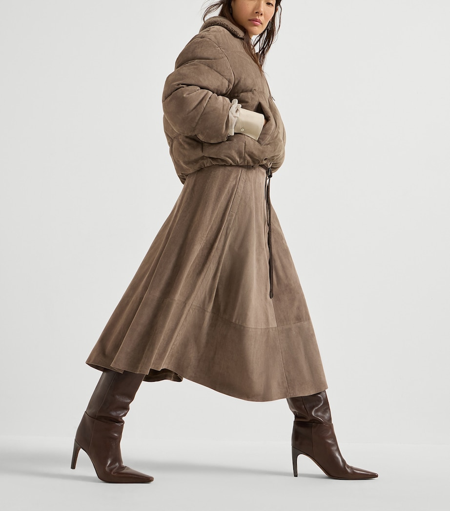 Leather Knee-High Boots 80 C8279 Image 5