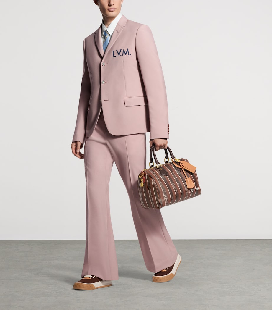 LOUIS VUITTON Lambskin Speedy P9 Bandoulière 30 Holdall Dandy Brown Image 2