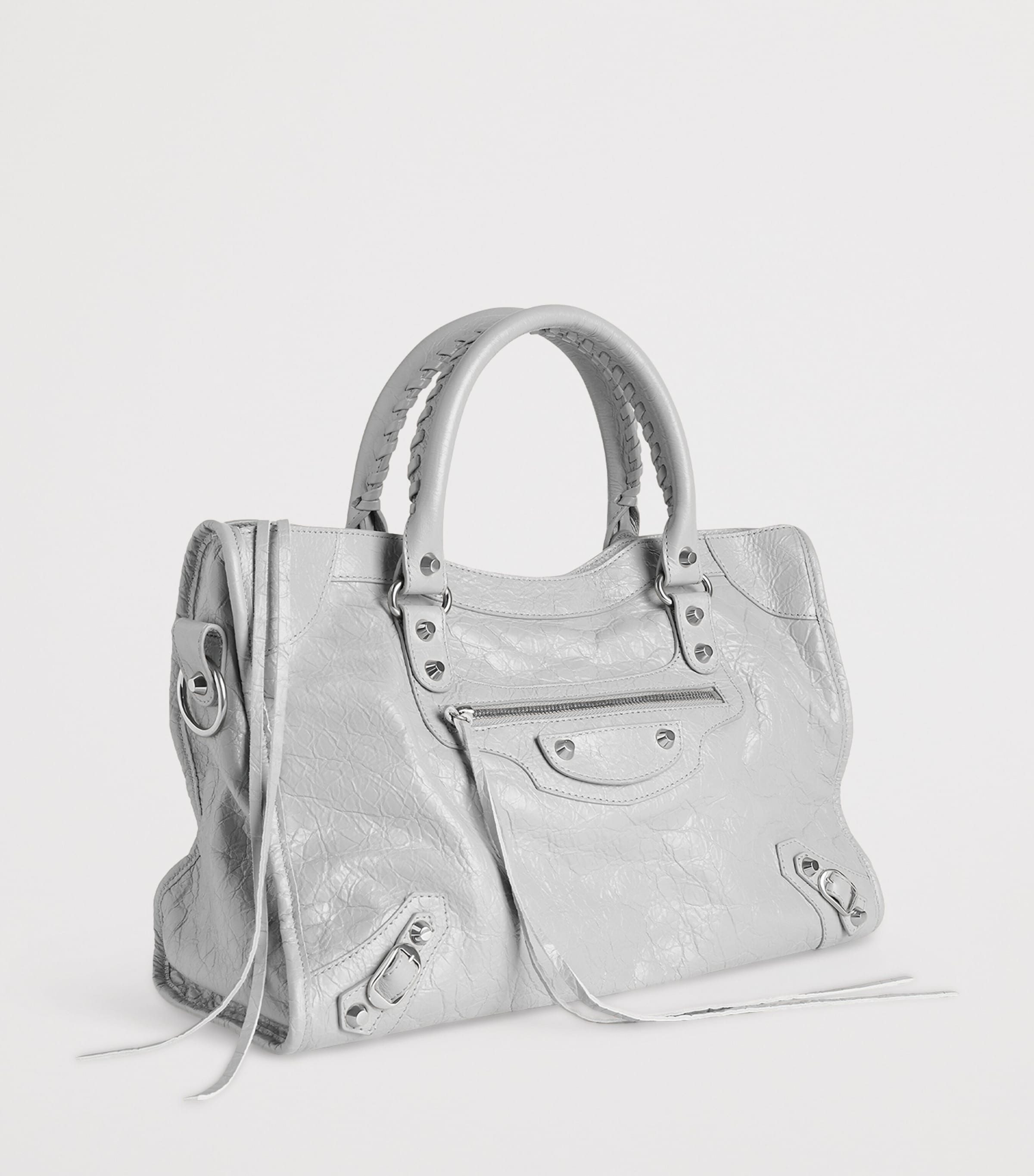 Medium Leather Le City Top-Handle Bag 1210 Image 6