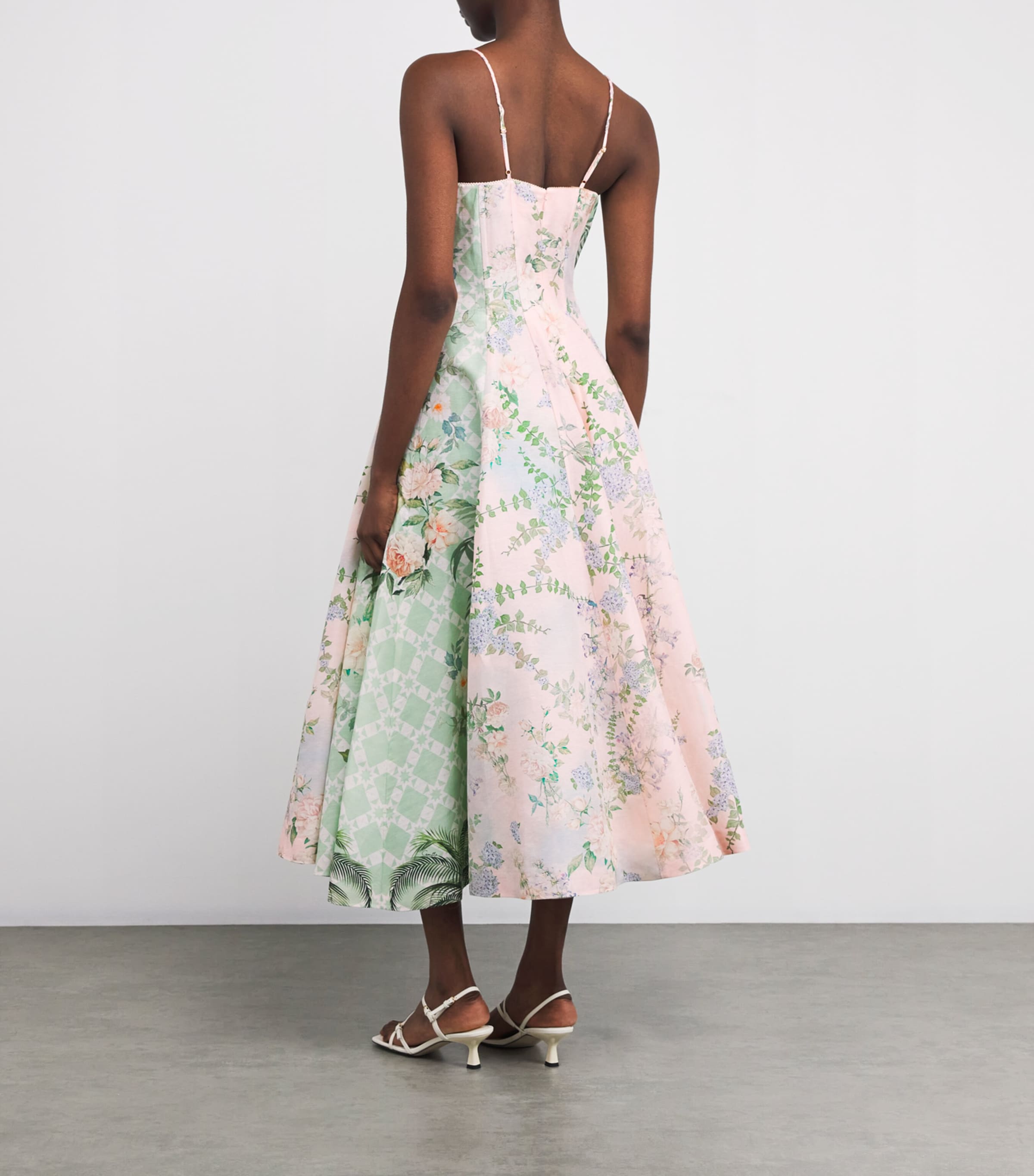 Palacio Playground Corset Midi Dress PLCIPLAY Image 3