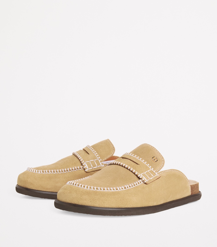 Suede Mules TAUPE Image 3