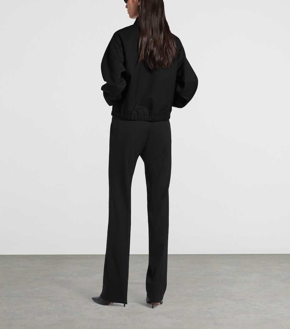 Balenciaga Womens Blouson Bomber Jacket Image 3