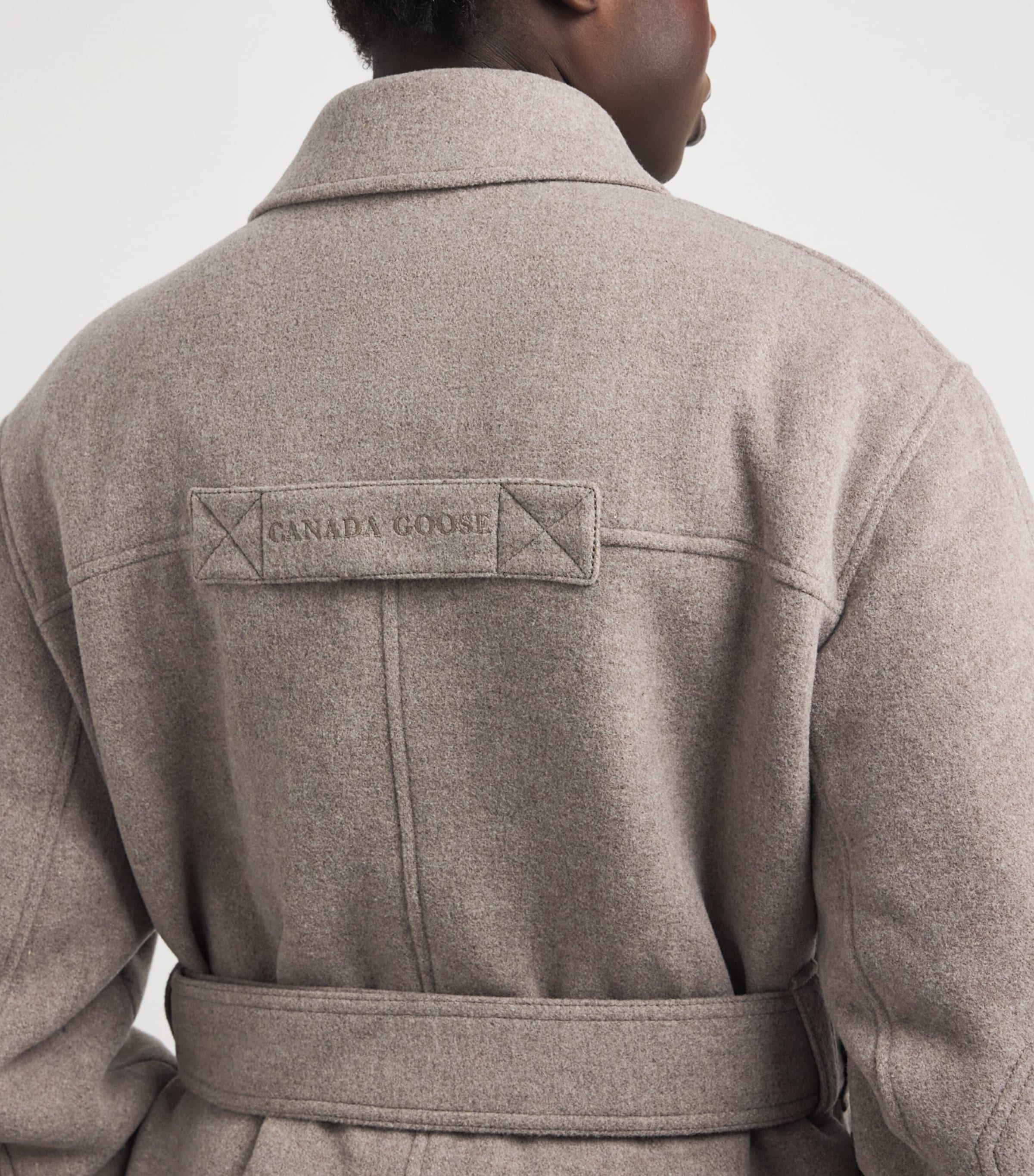 Wool-Blend Mila Coat 9137DARK DRIFTWOOD HEATHER-FON Image 6