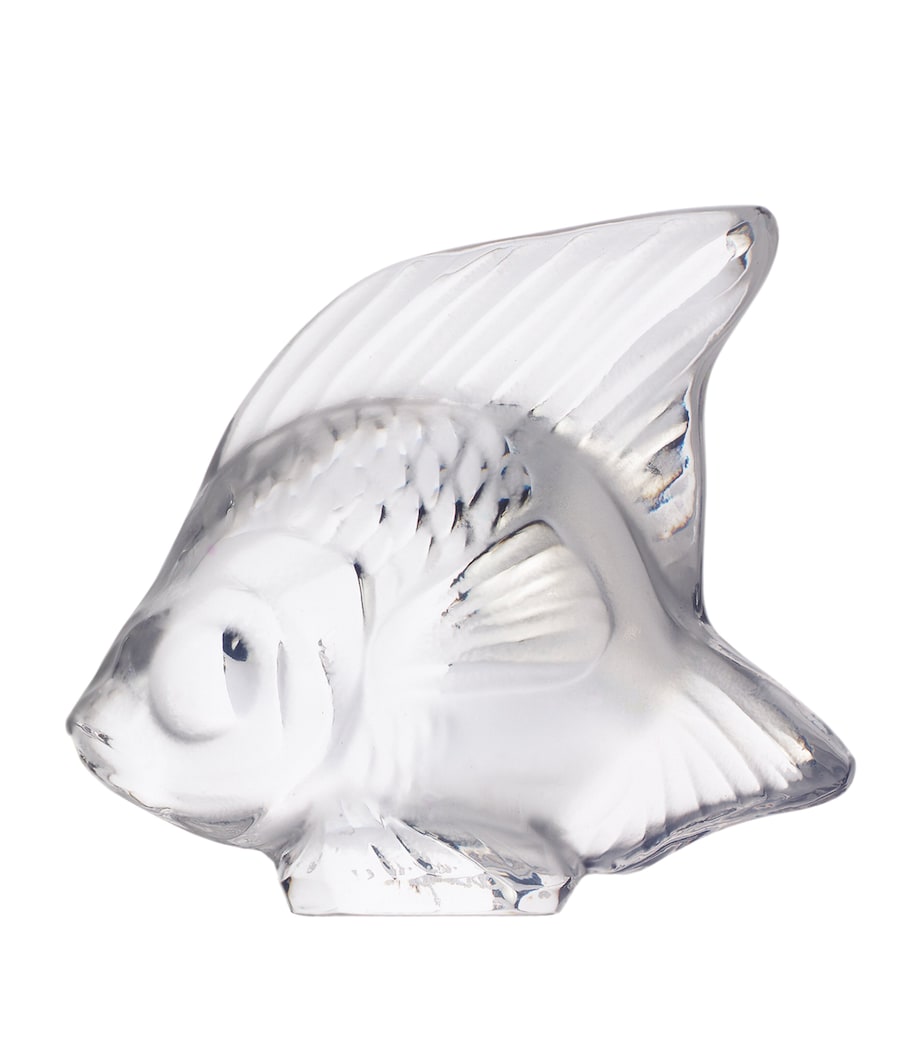 Crystal Fish Sculpture INCOLORE Image 1