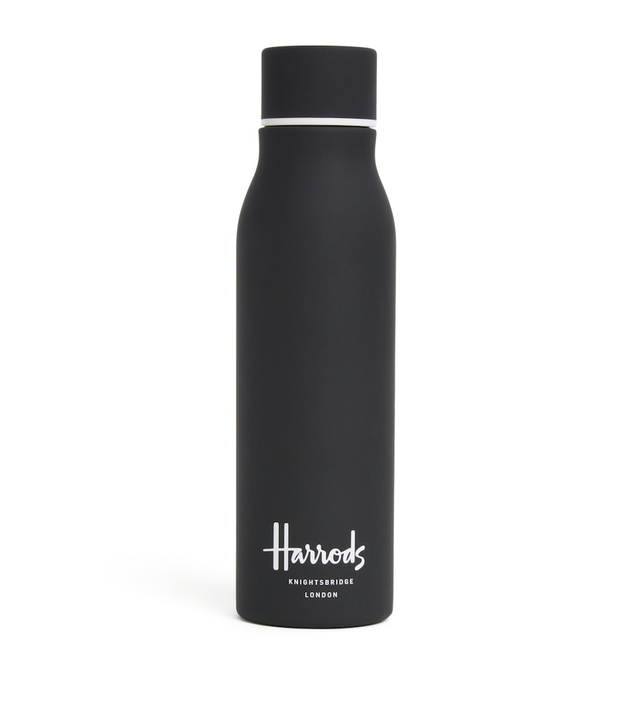 Logo Water Bottle BLACK Image 1