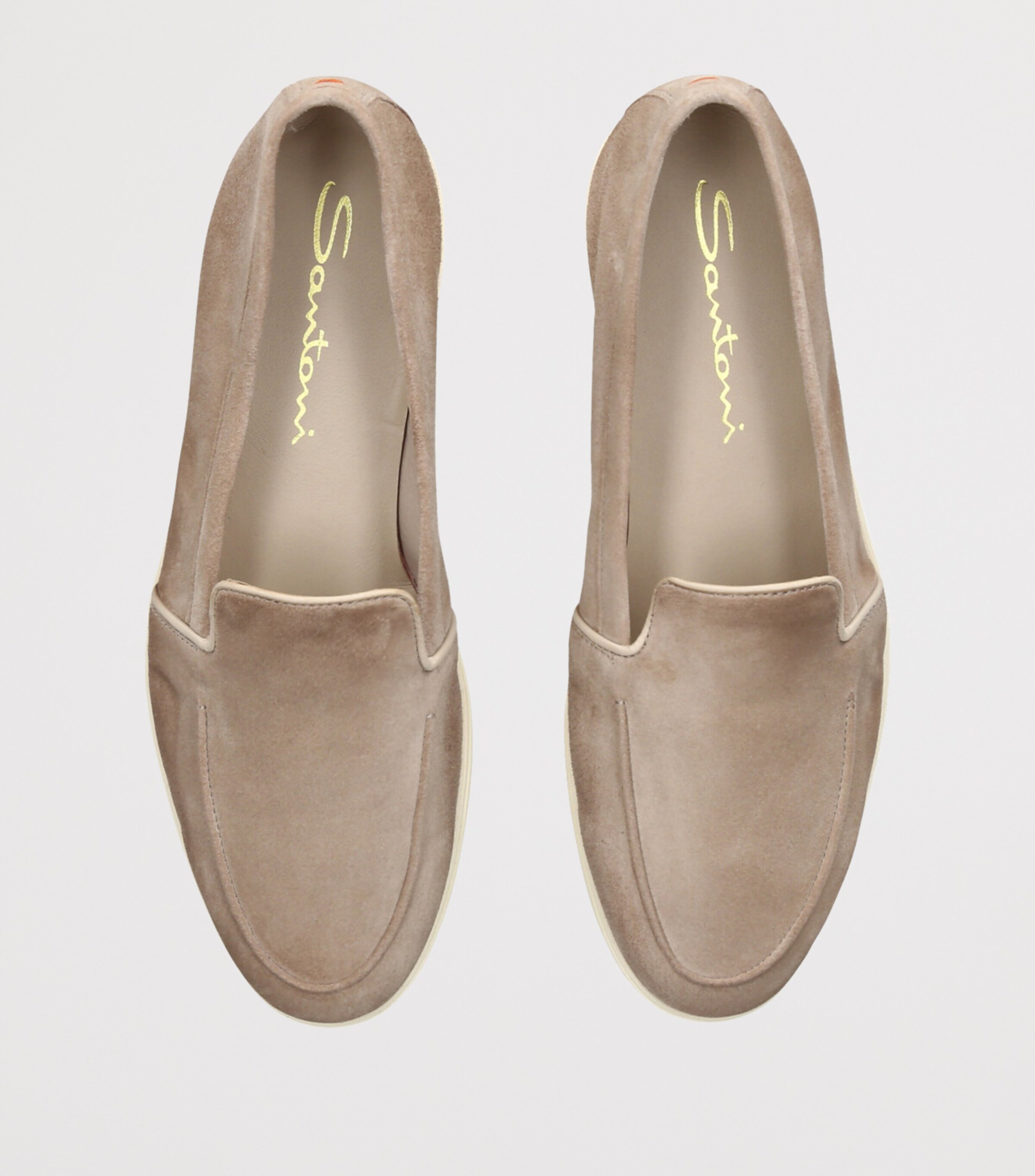 Suede Loafers GREY/LIGHT Image 4