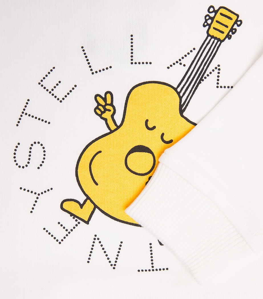 Cotton Guitar Sweatshirt (3-36 Months) 101IVORY Image 3