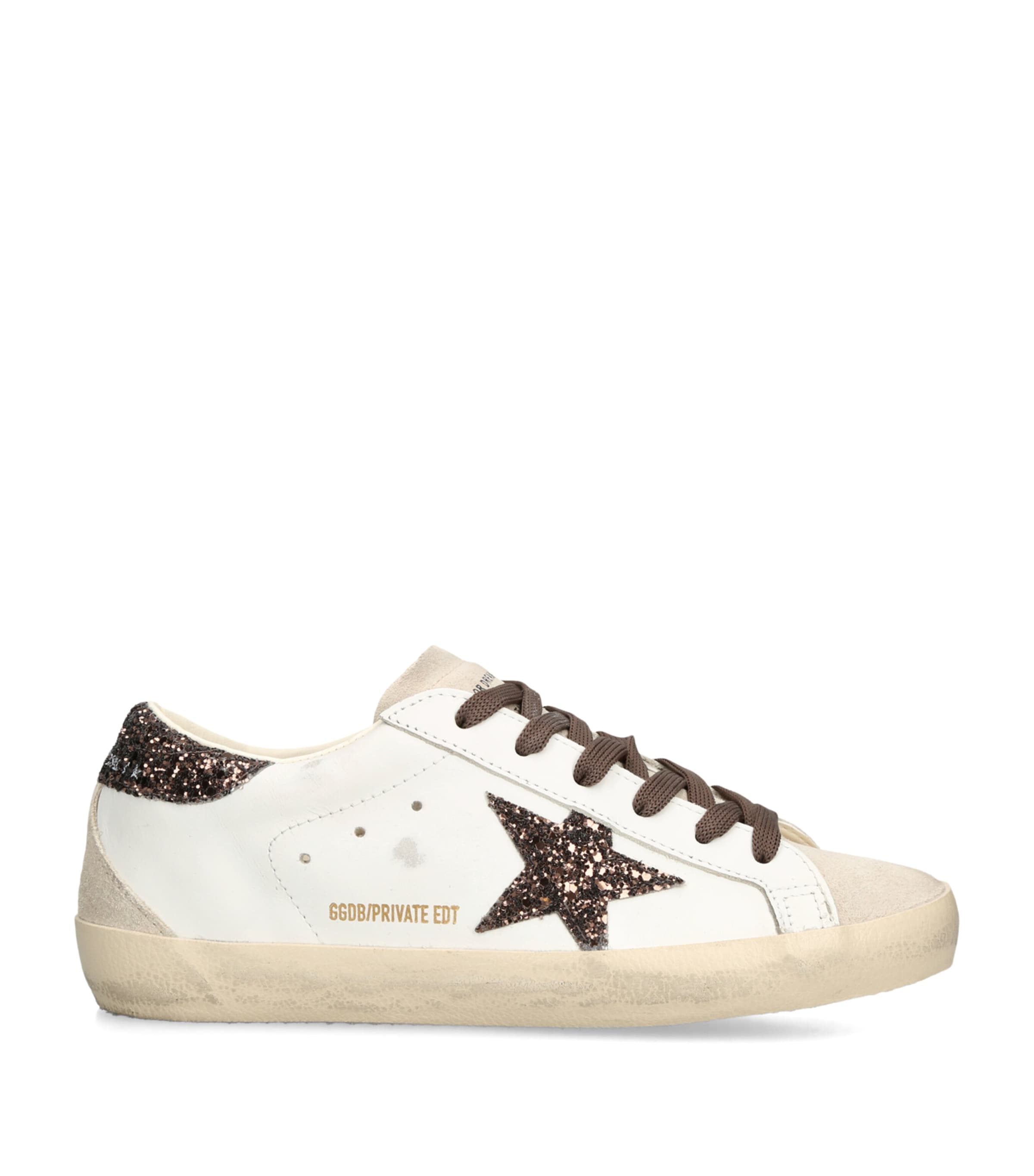 Golden Goose Leather Superstar Sneakers White/comb Image 1