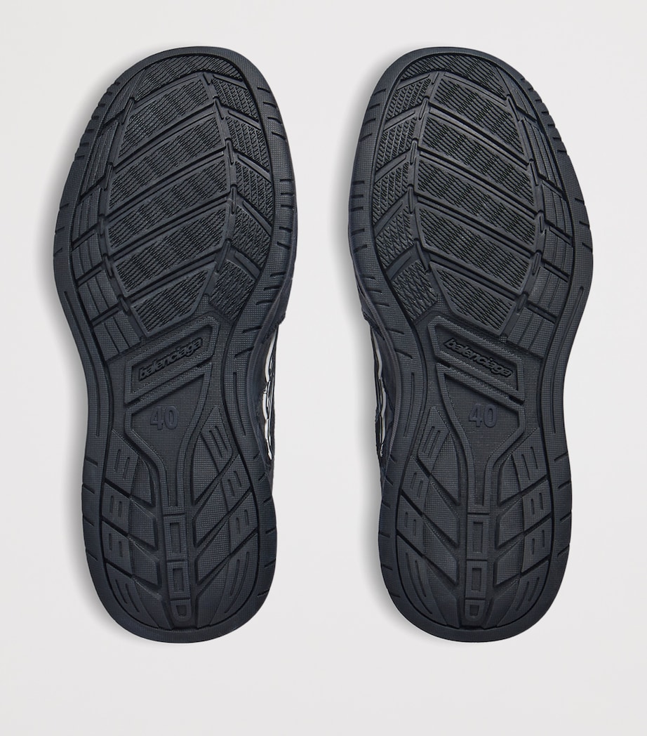 Leather Hamptons Platform Sneakers 1000 Image 7