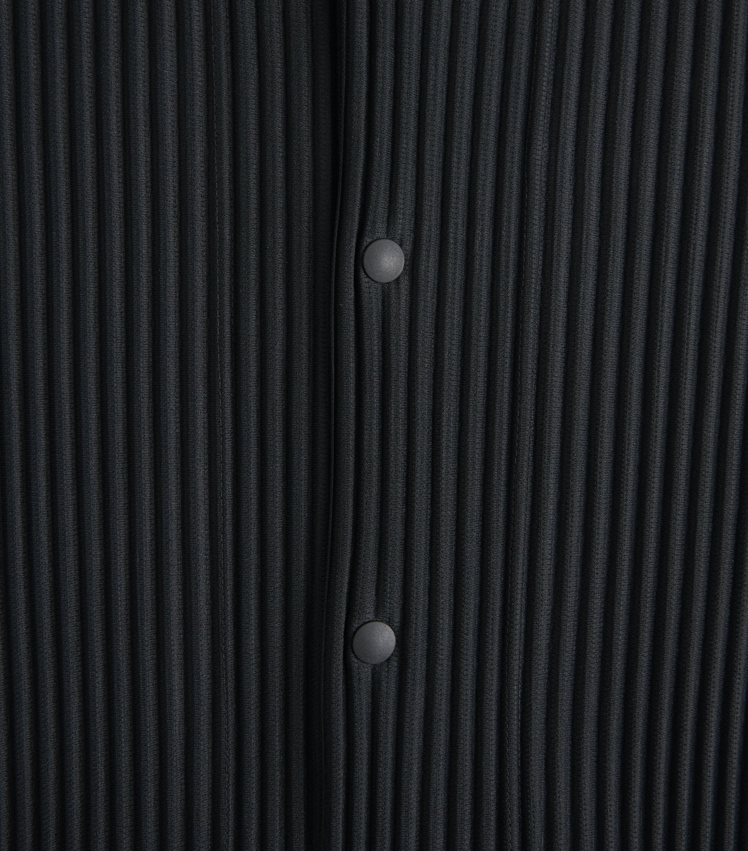 Homme Plissé Issey Miyake Mens Pleated Hoodie Black Image 6
