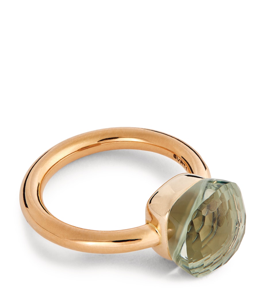 Mixed Gold and Prasiolite Nudo Classic Ring 000PA Image 1