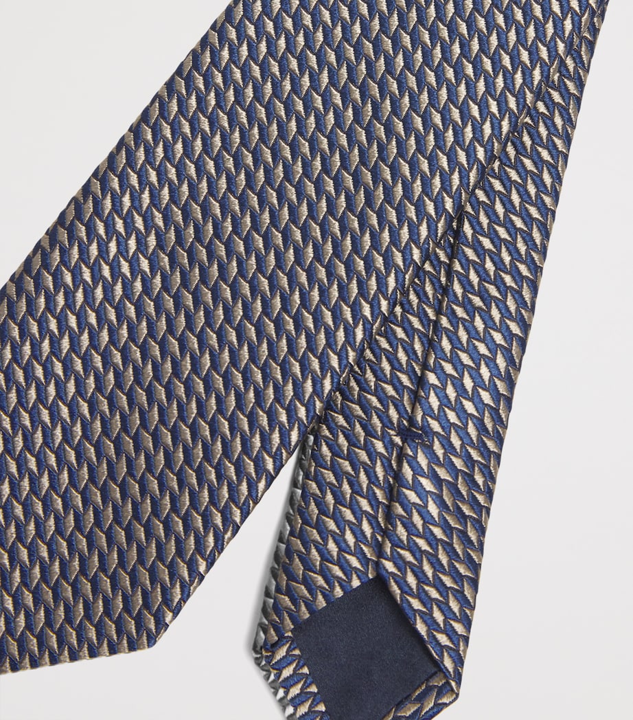 Silk Diamond Jacquard Tie F6050 Image 3