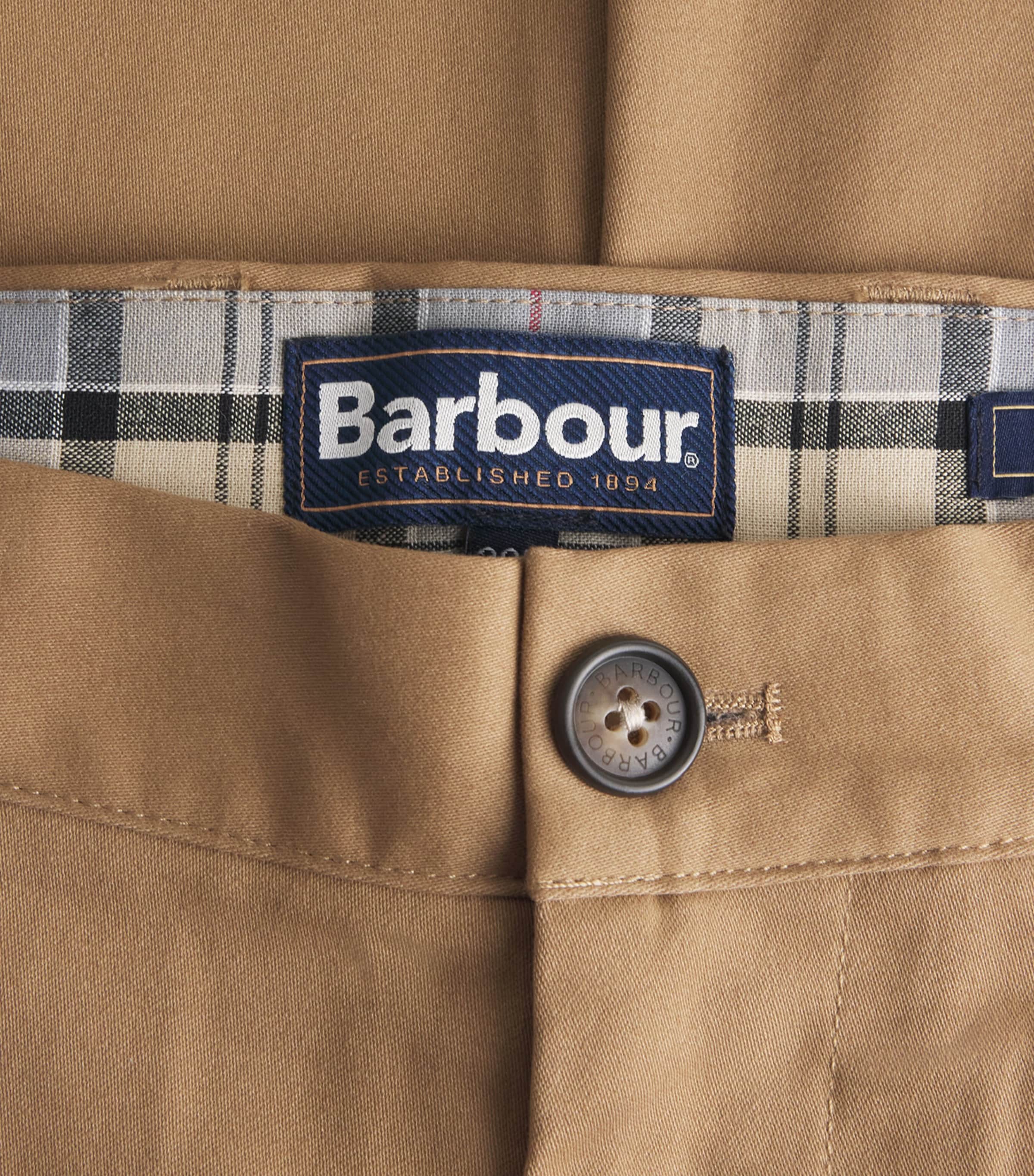 Stretch-Cotton Straight Trousers SANDSTONESN31 Image 5