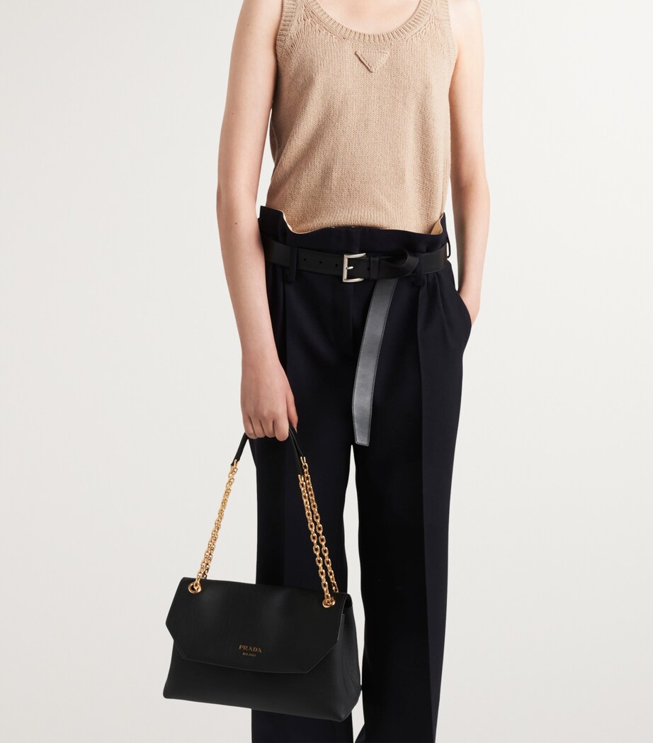 Medium Leather Shoulder Bag F0002 Image 6