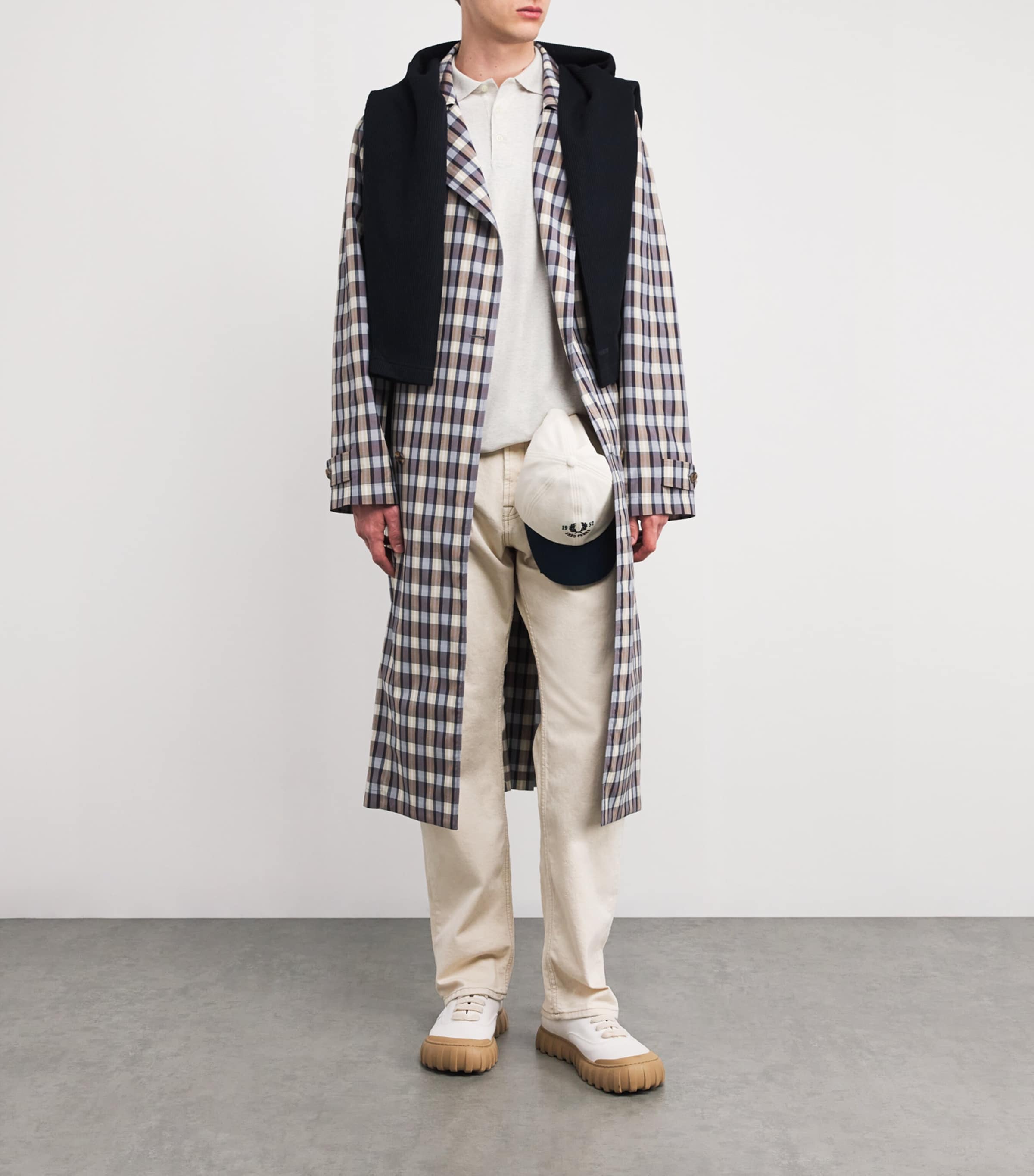 Cotton Custom-Fit Polo Shirt AMERICAN HEATHER Image 2