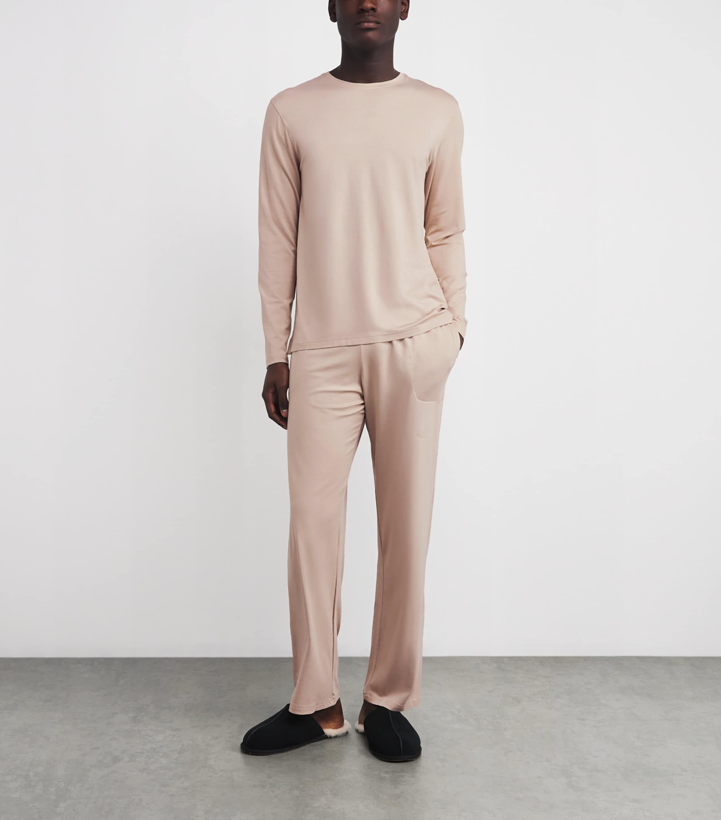 Micro Modal Basel Sweatpants 022BEI Image 2