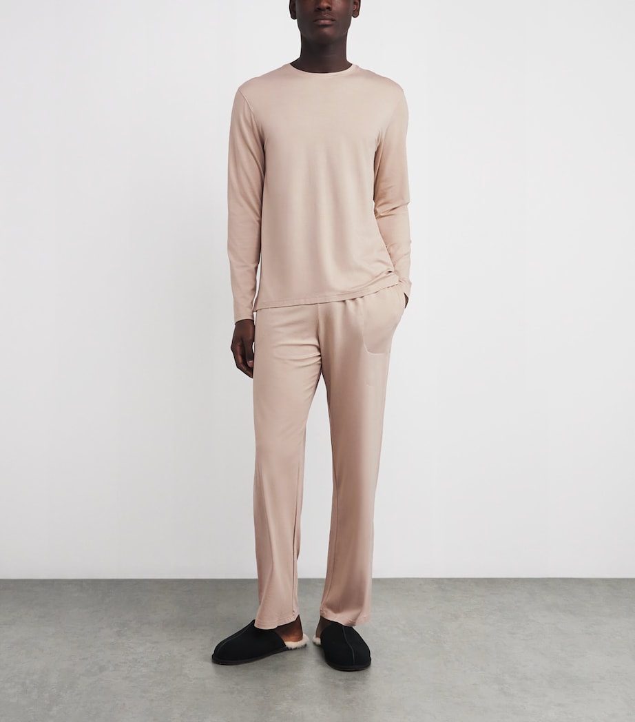 Micro Modal Basel Sweatpants 022BEI Image 2