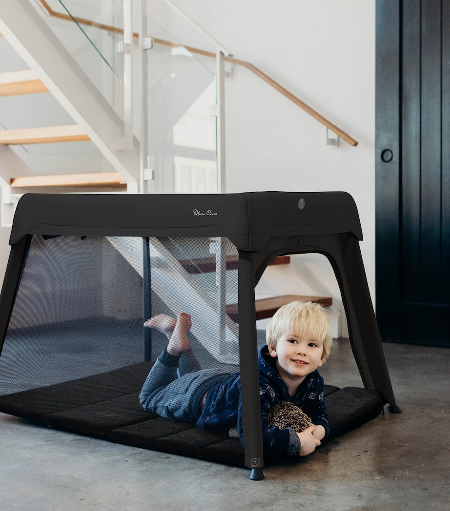 Slumber Travel Cot CARBON Image 2