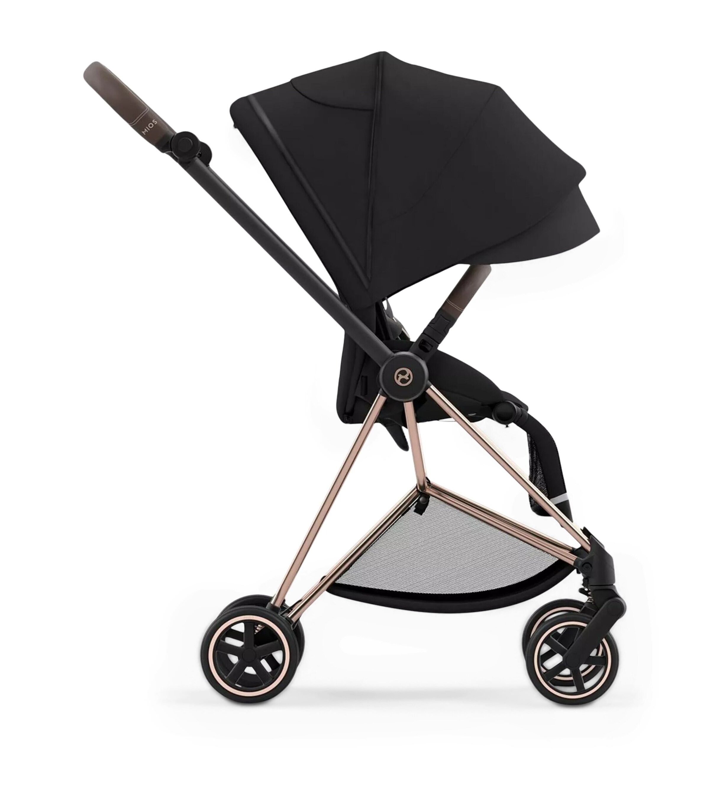 Cybex MIOS Pushchair Seat Pack - Platinum Style Collection Sepia Black Image 3