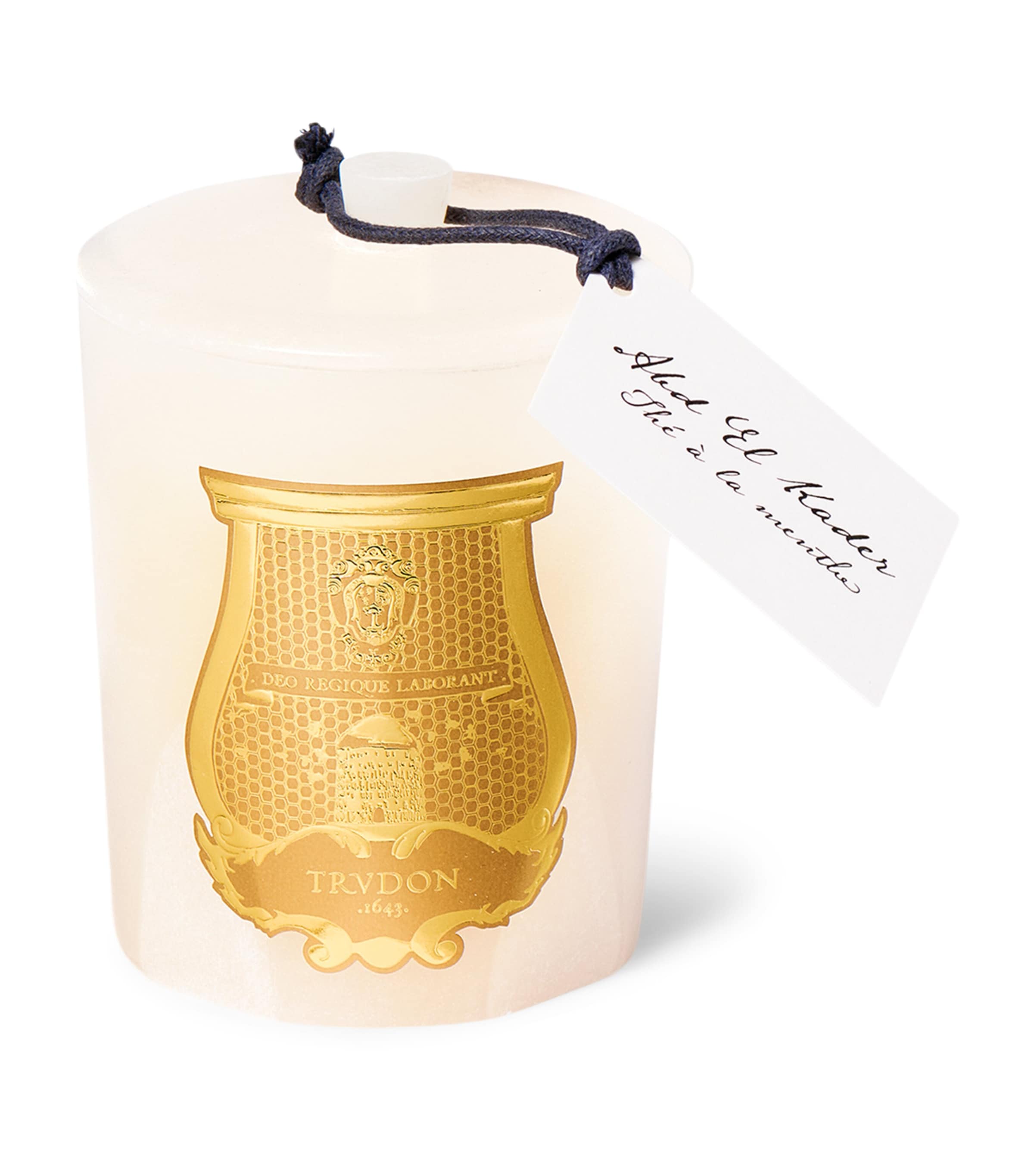 Alabaster Abd El Kader Candle (270g) WHITE Image 2