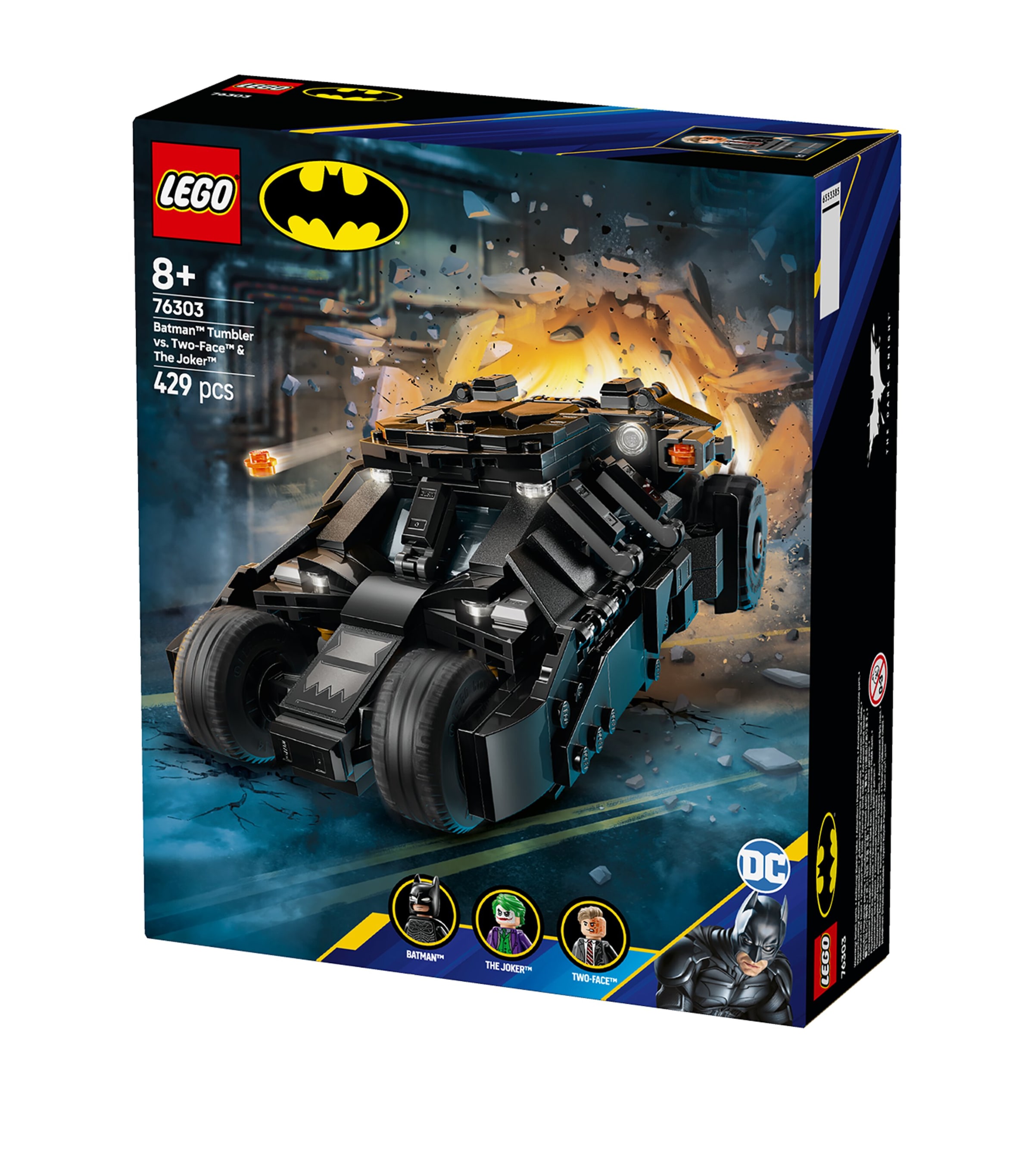 Lego DC Batman Tumbler vs. Two-Face & The Joker Set 76303 | Toys | Building & Construction Toys | Designers | Lego Lego DC Batman Tumbler vs. Two-Face & The Joker Set 76303 | Toys | Building & Construction Toys | Designers | Lego