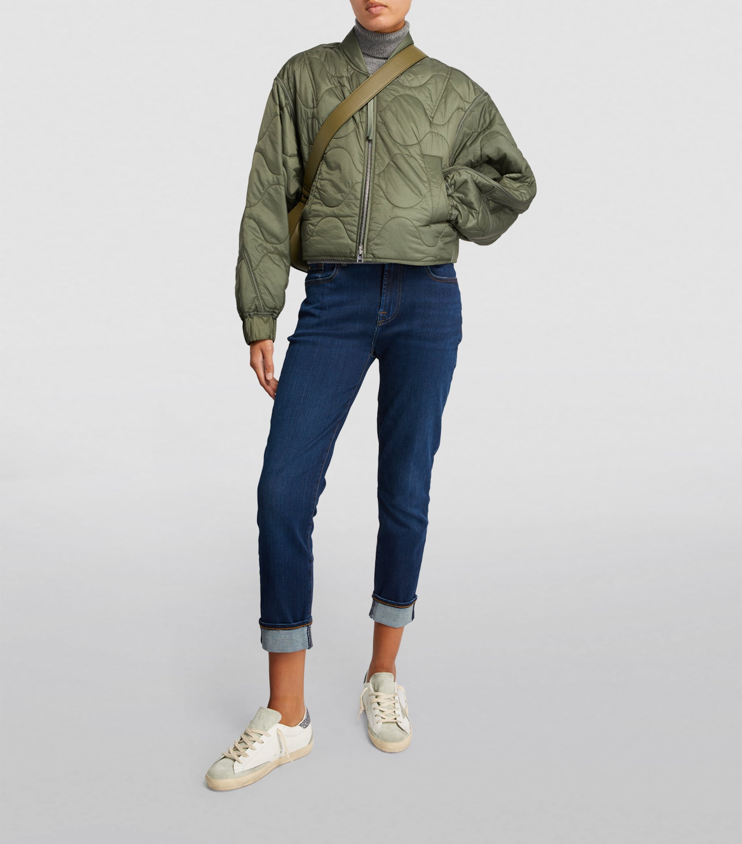 Leather Superstar Sneakers WHITE/COMB Image 4