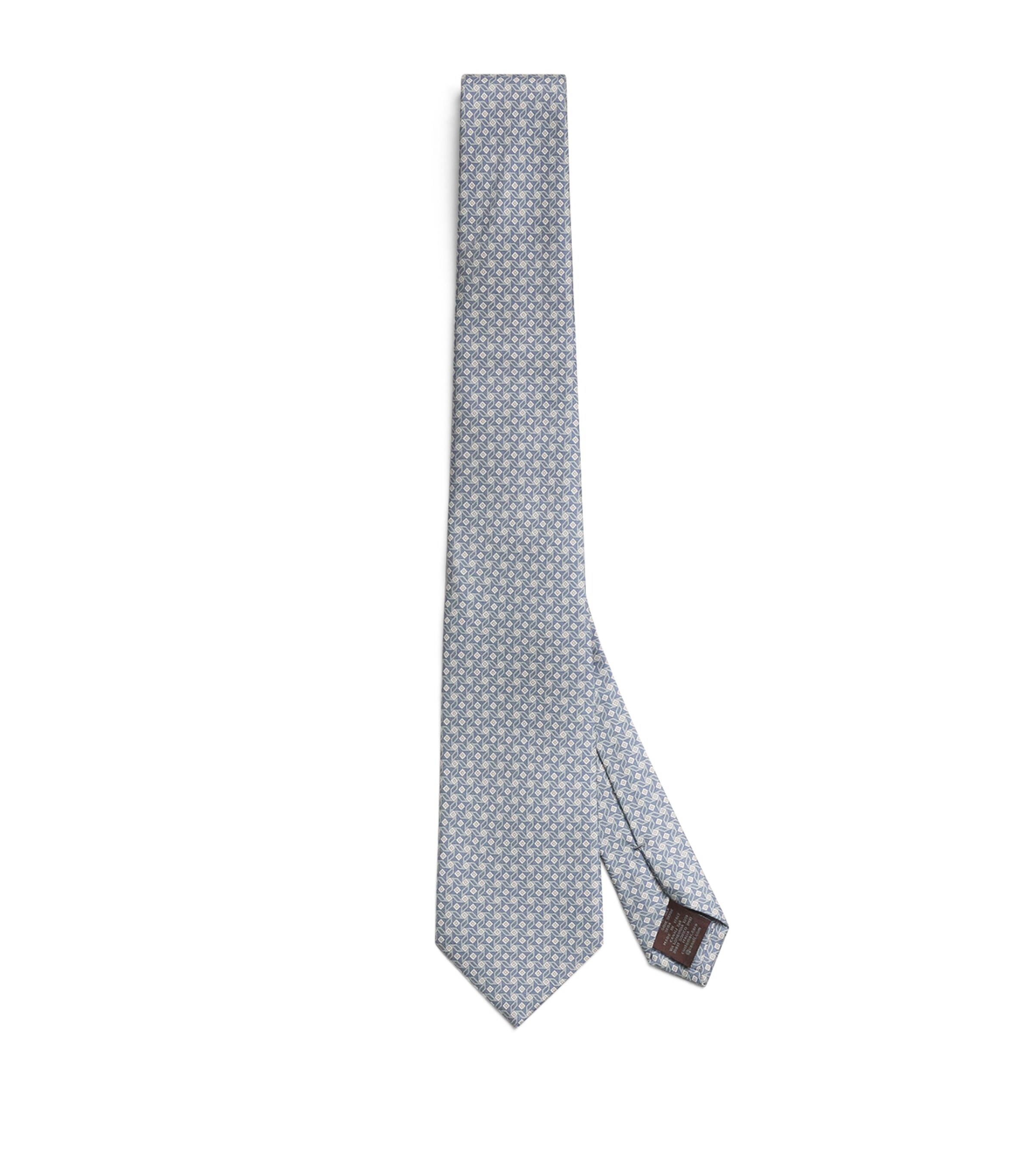 Canali Silk Jacquard Tie Image 1