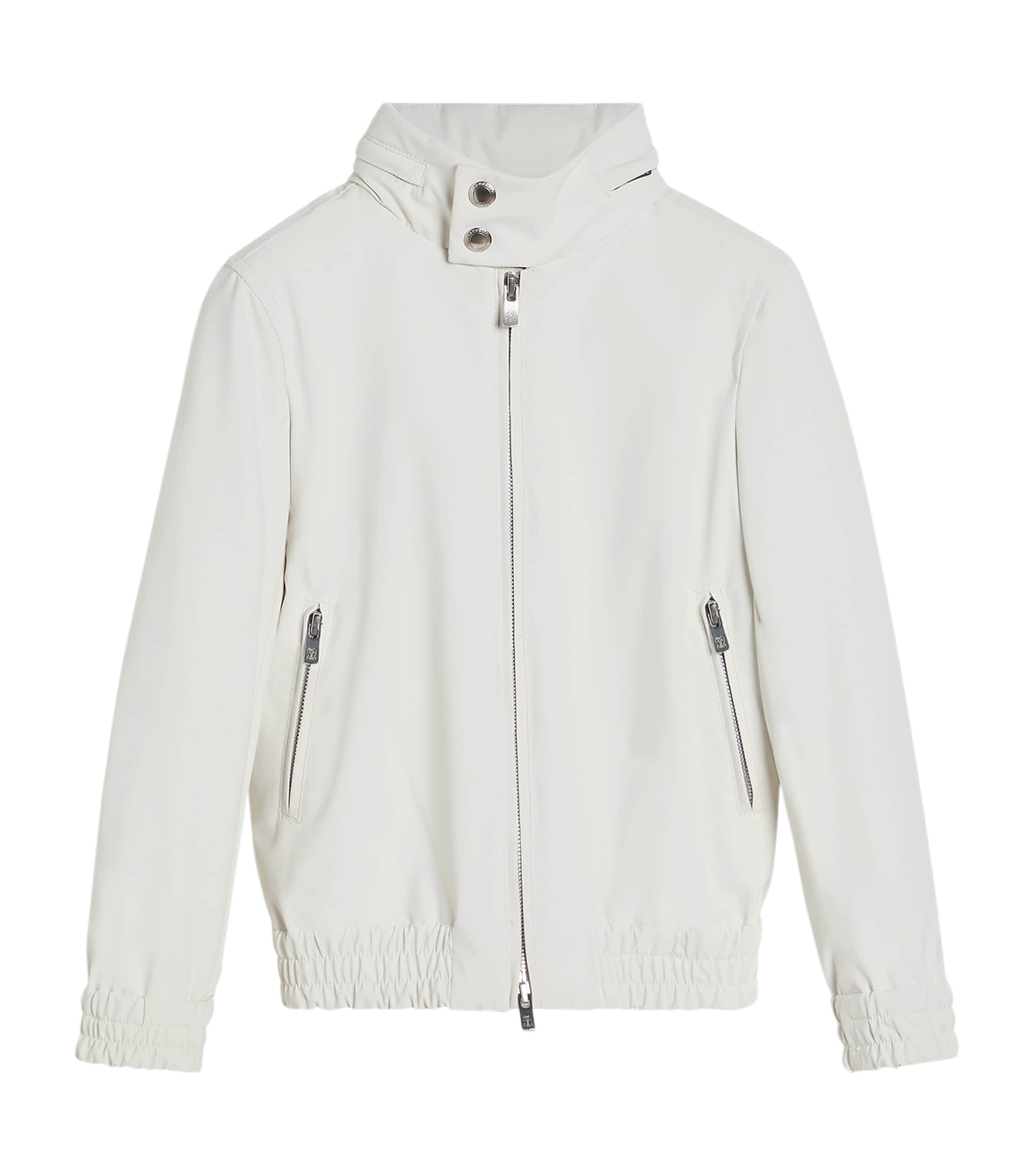 Brunello Cucinelli Kids Water-Resistant Zip-Up Jacket (4-6 Years) Image 1
