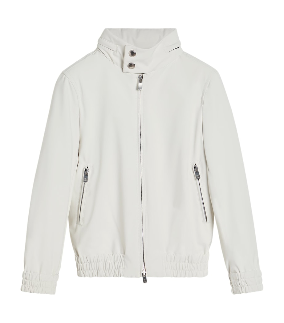 Brunello Cucinelli Kids Water-Resistant Zip-Up Jacket (4-6 Years) Image 1