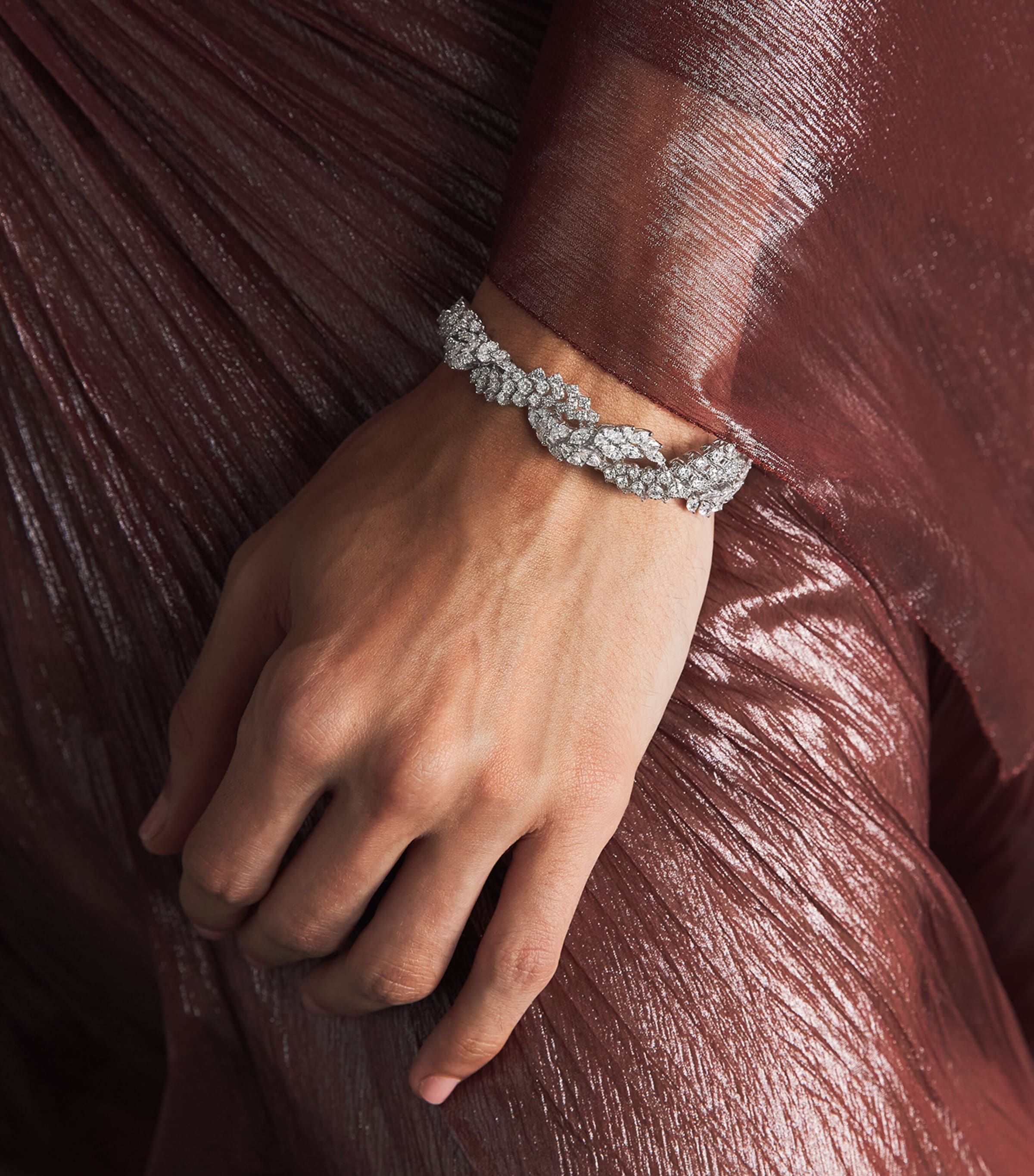 Yeprem White Gold and Diamond Y-Couture Bracelet White Gold Image 4