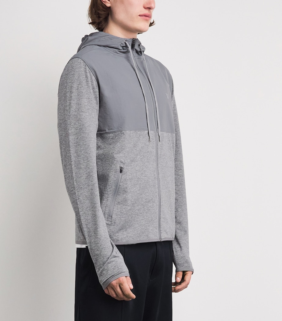 VUORI Mens Sunday Element Jacket Gyh Grey Heather Image 4