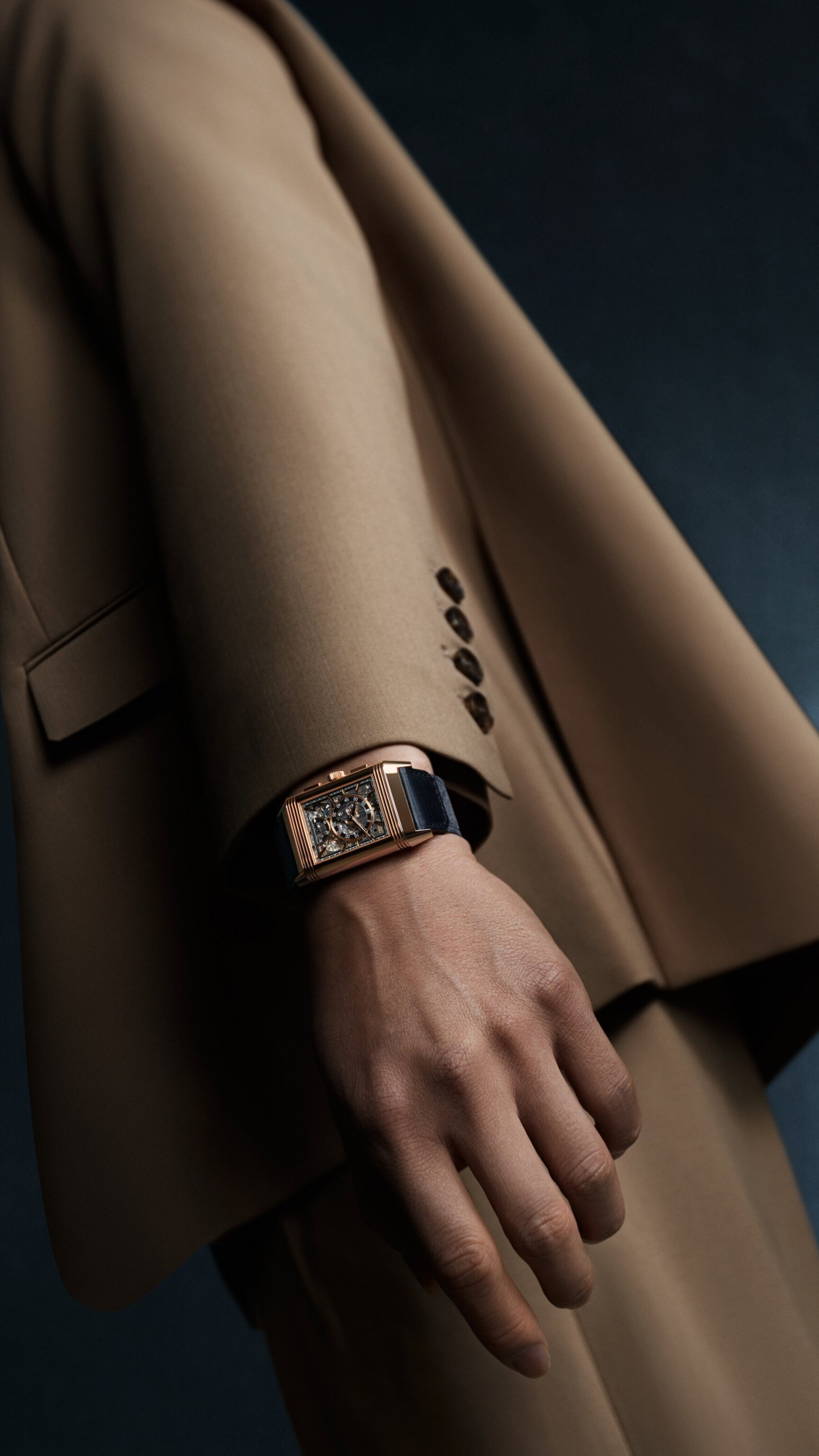 Jaeger-LeCoultre Pink Gold Reverso Tribute Duoface Watch 30mm Pink Gold Image 11