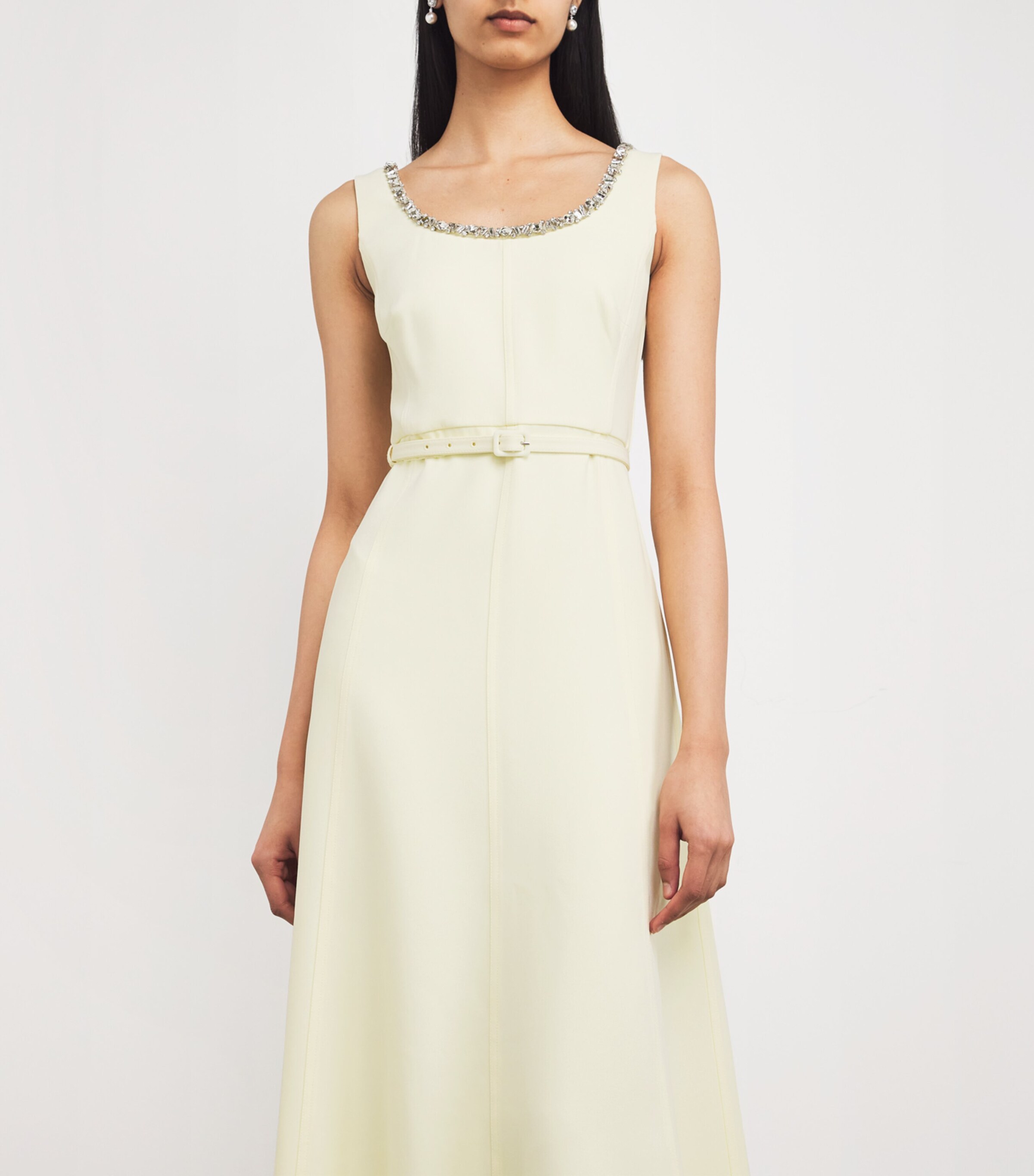 ROLAND MOURET ブライダルキャディミディドレス Roland Mouret Knotted Midi Dress Pink Roland Mouret