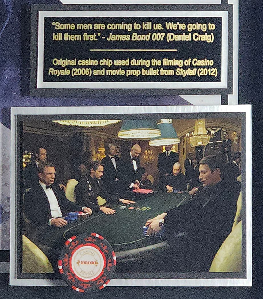 James Bond Skyfall Daniel Craig Signed Framed Display MULTI Image 3