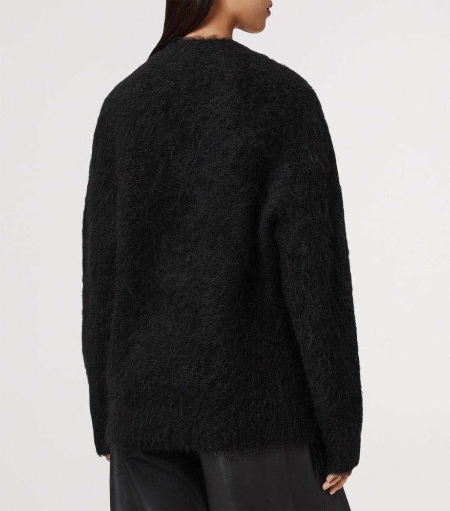Brushed Rubi Cardigan BLACK Image 5