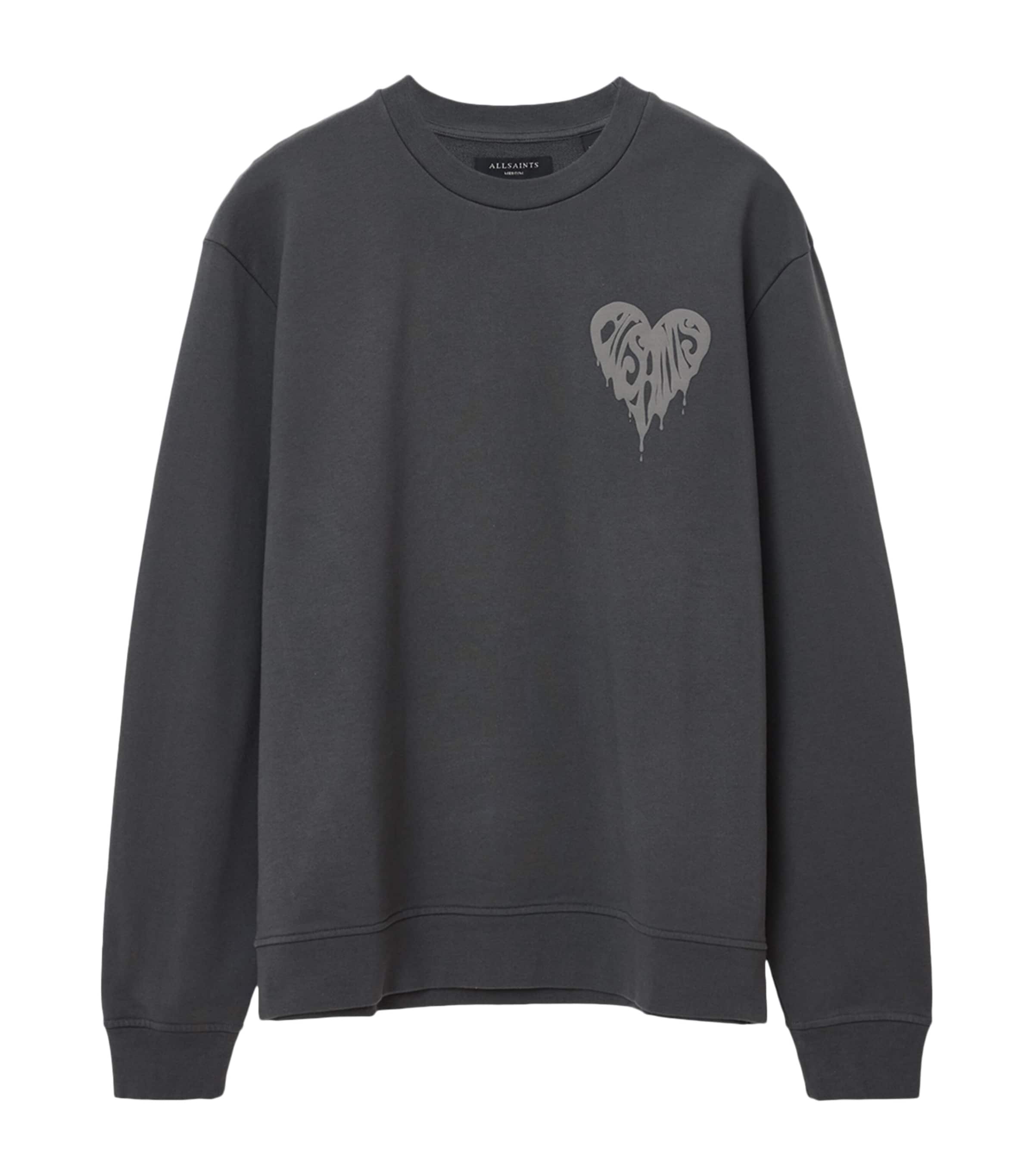 AllSaints Cotton Trip Sweatshirt | Men New In | Mens Clothing | Men Clothing | Sweatshirts & Hoodies | Designers | AllSaints
