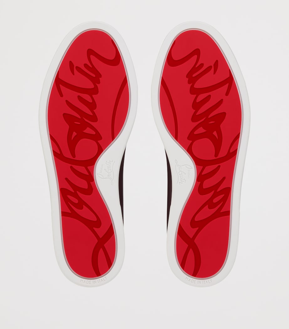 Christian Louboutin Chambeliboat Leather Boat Shoes Image 5