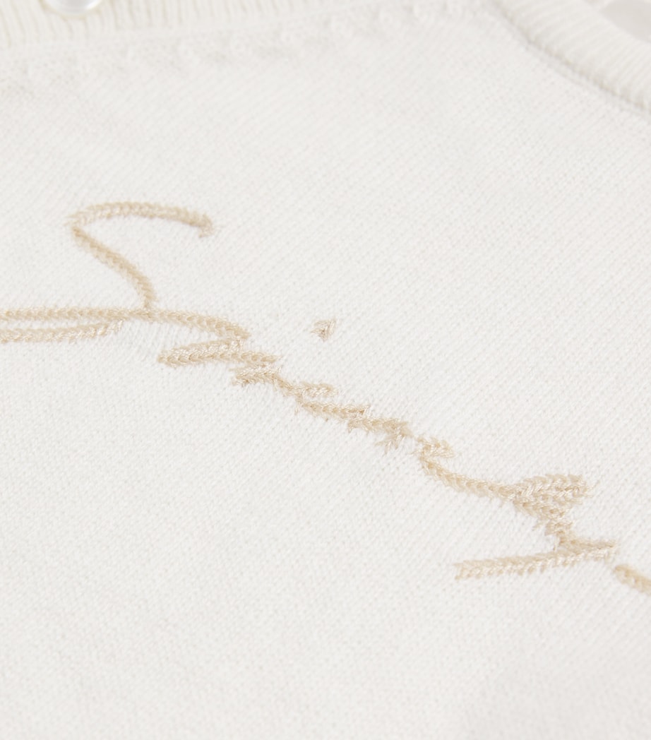 Cotton-Cashmere 3-Piece Set (1-12 Months) OFFWHITE Image 5