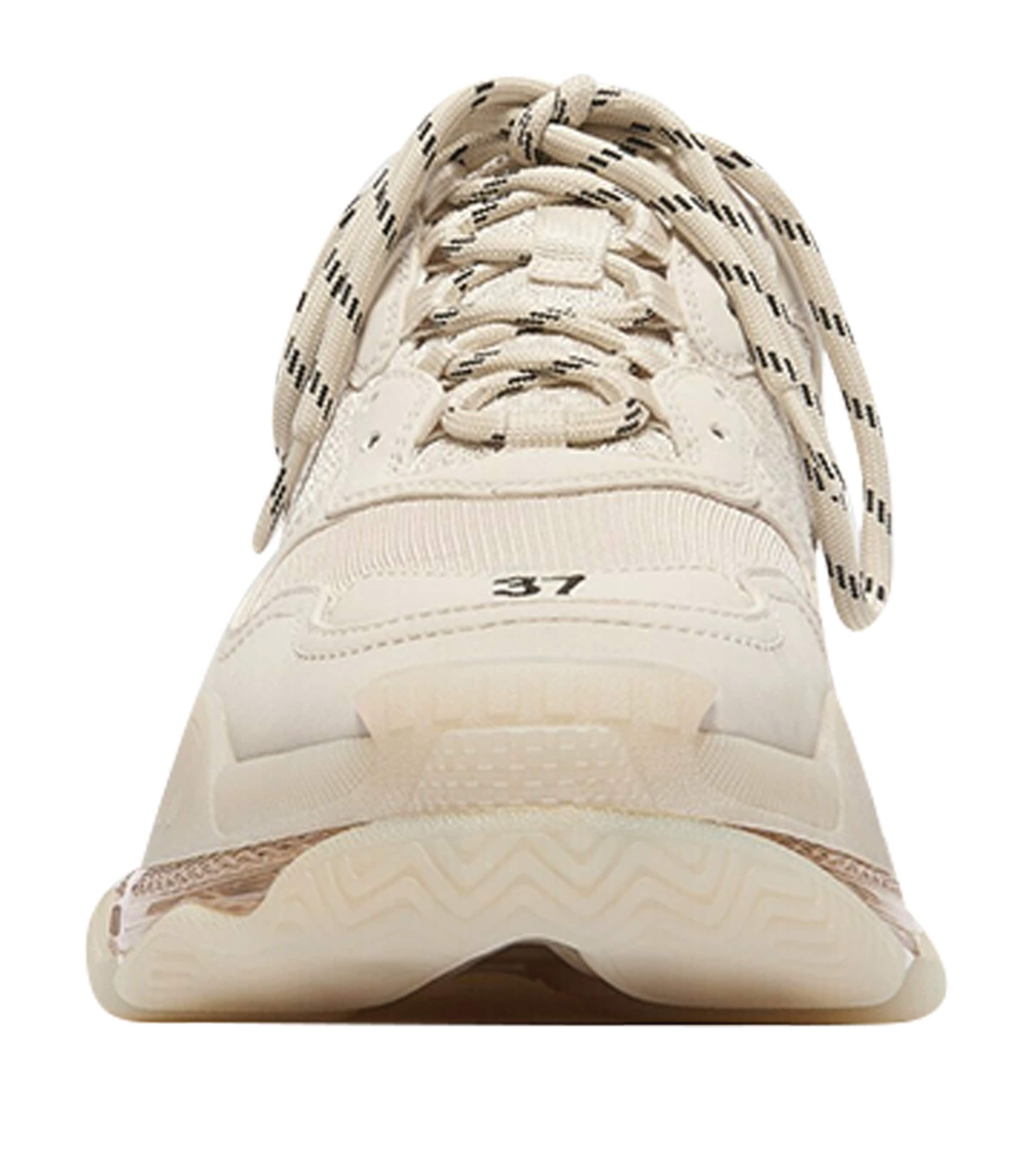 Triple S Clear Sole Sneakers 9710 Image 4