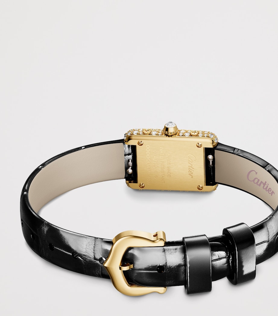Cartier Yellow Gold and Diamond Tank Louis Watch 16.5mm Yellow Gold Image 4