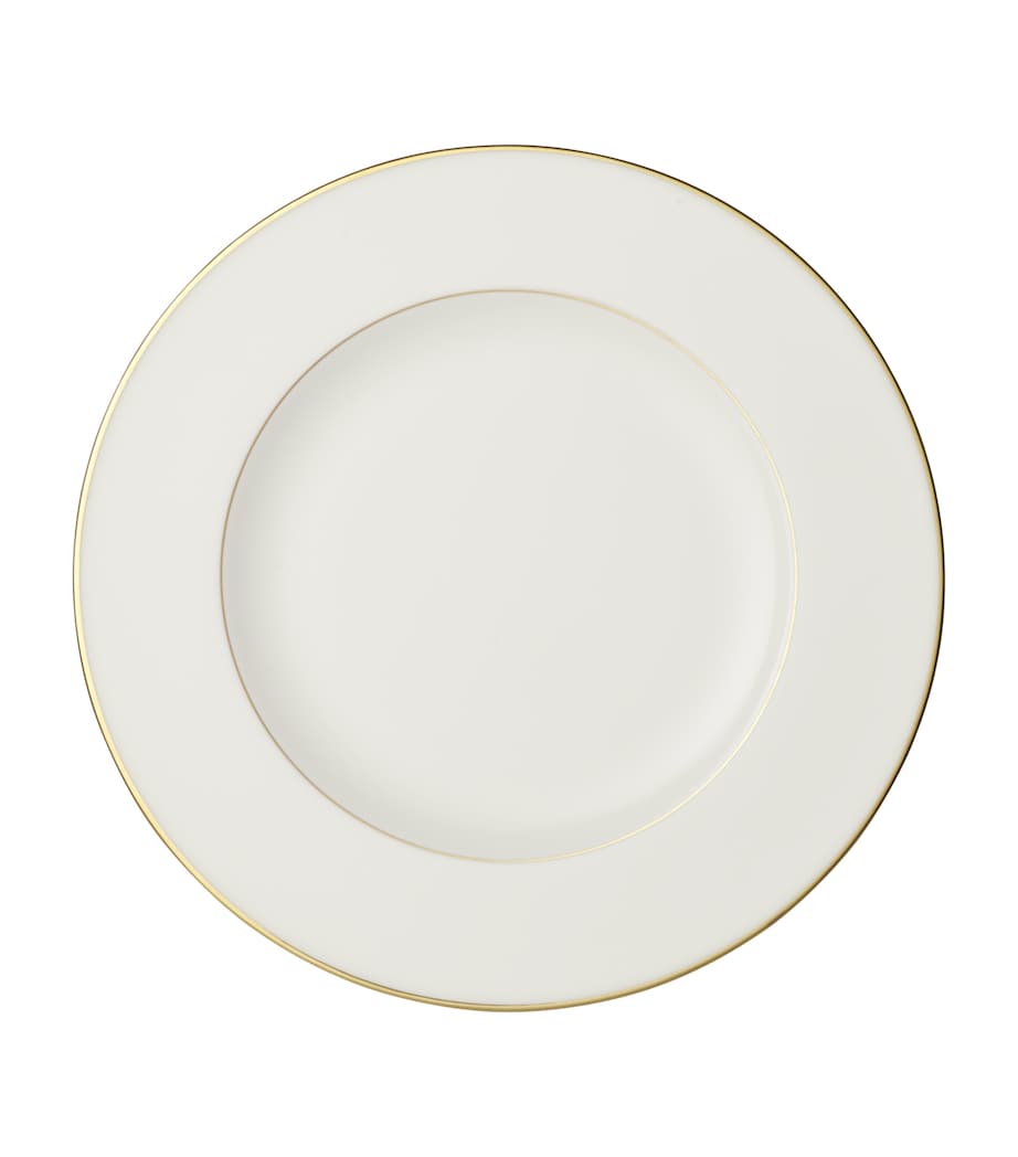 Villeroy & Boch Anmut Gold Flat Plate (27cm) White Image 1