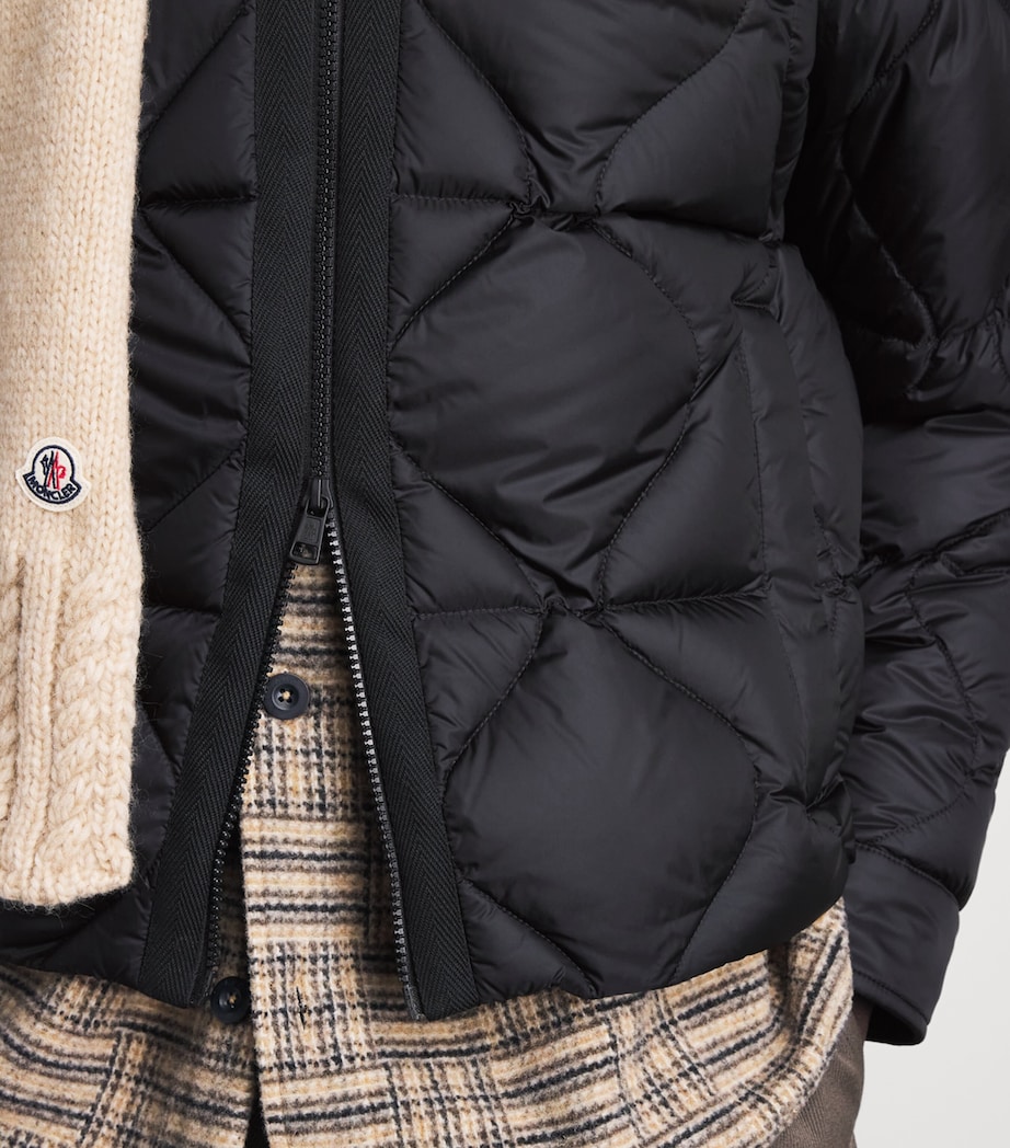 Moncler Mens Down Ashmere Quilted Jacket Image 2