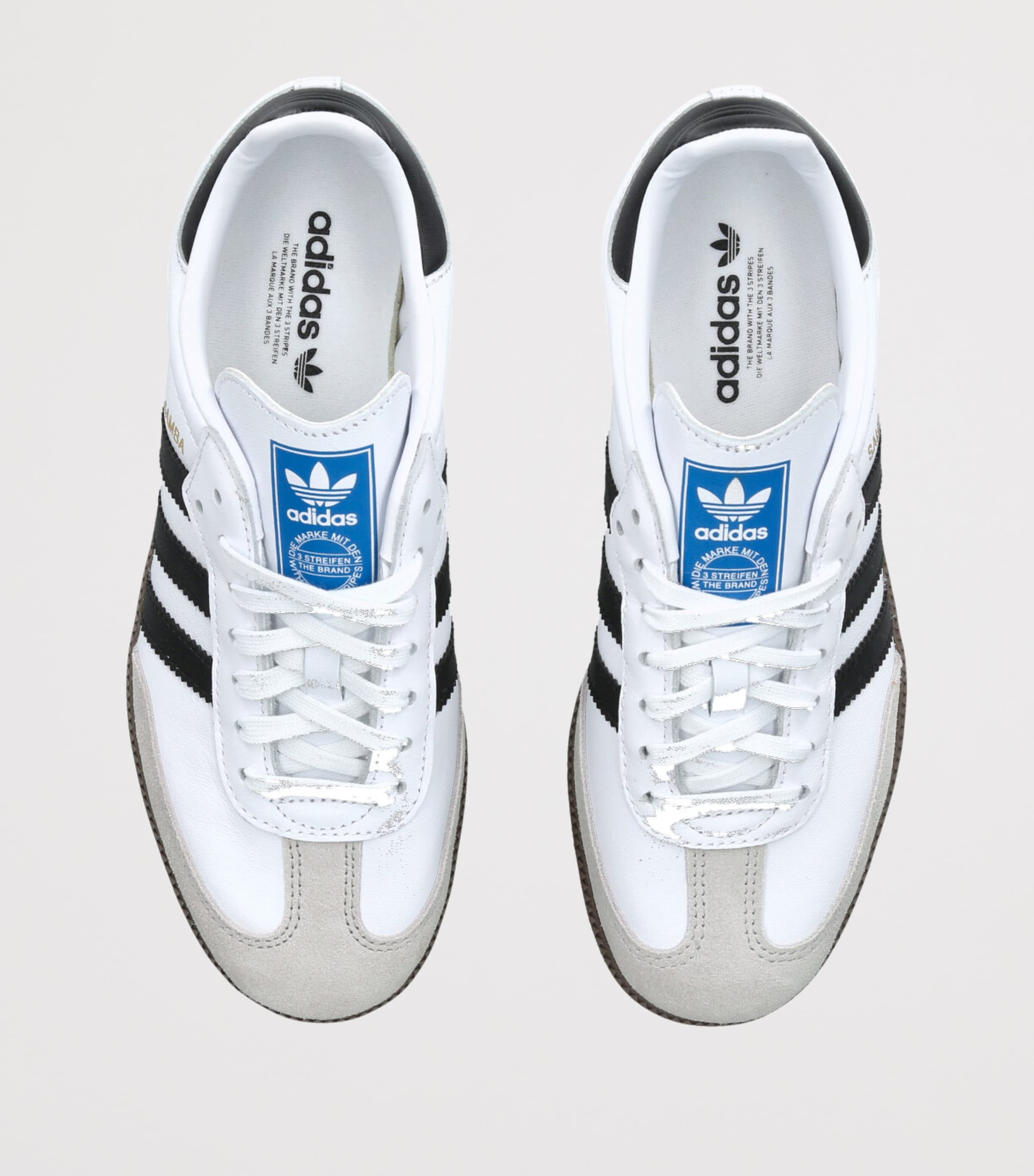 Leather Samba OG Sneakers BLACK/COMB Image 4