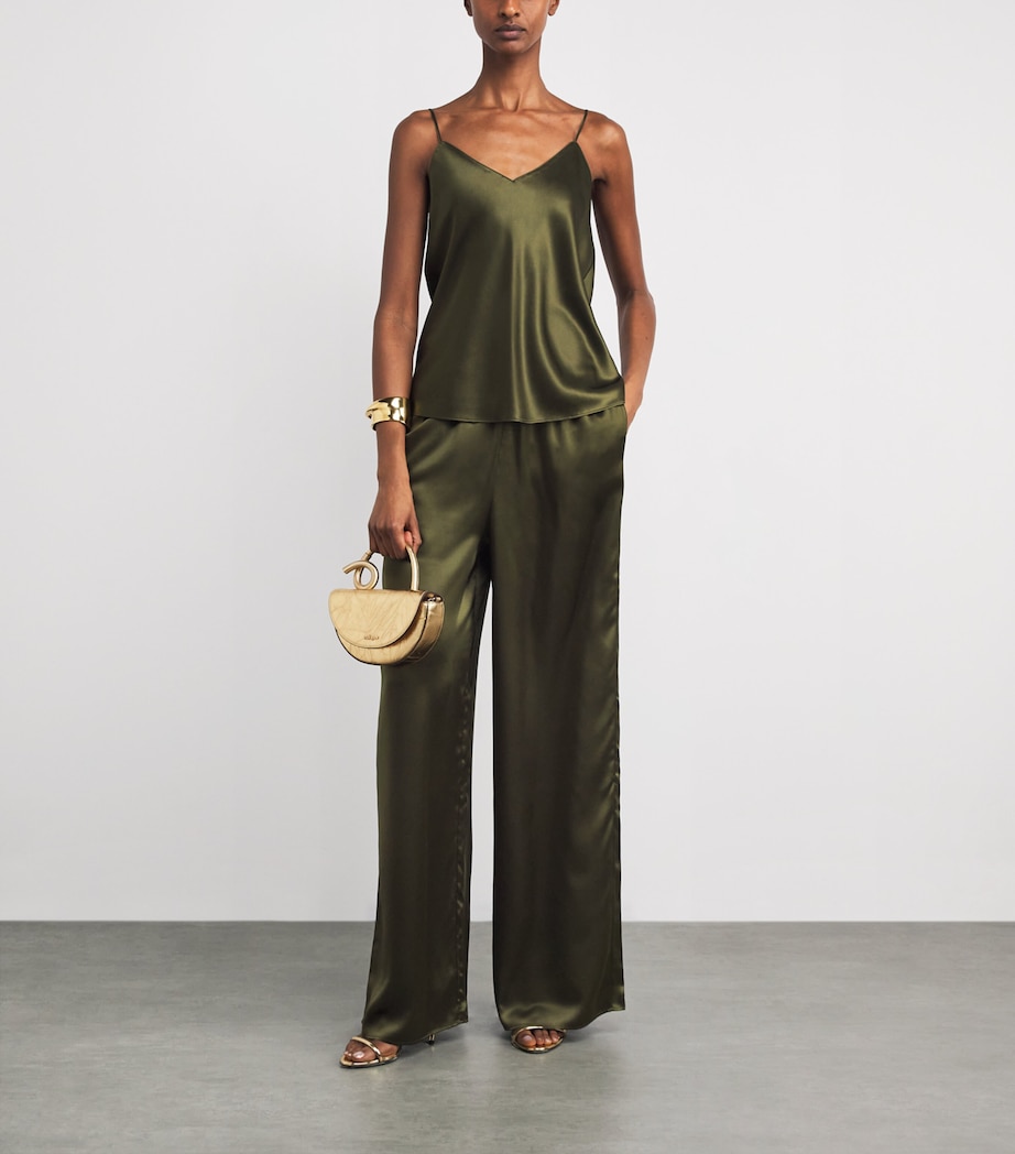 Silk Bliss Pyjama Set IVY Image 5