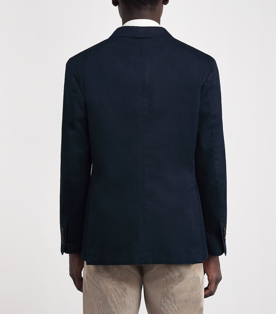 Garment-Dyed Blazer BLUE Image 4