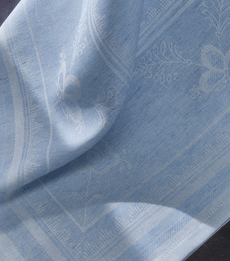 Royal Copenhagen Jacquard Heritage Tablecloth (145cm x 270cm) Blue Image 5