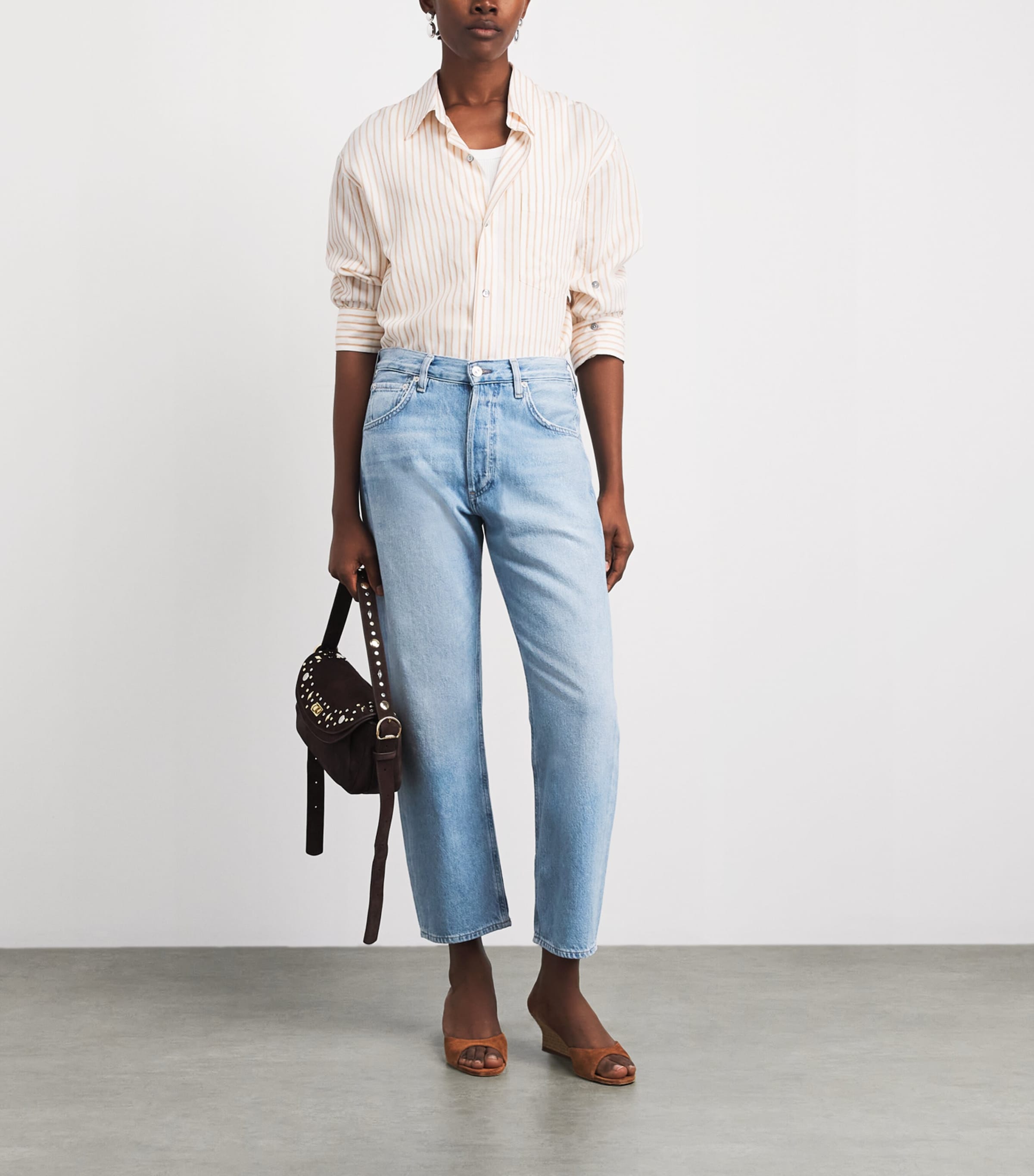 Citizens of Humanity Womens Winslow Low-Rise Boyfriend Jeans Rtual Ritual Image 2